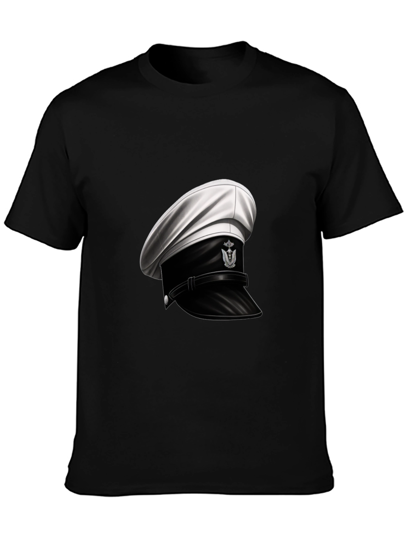 Novelty Hat Graphic Tee - Classic Style