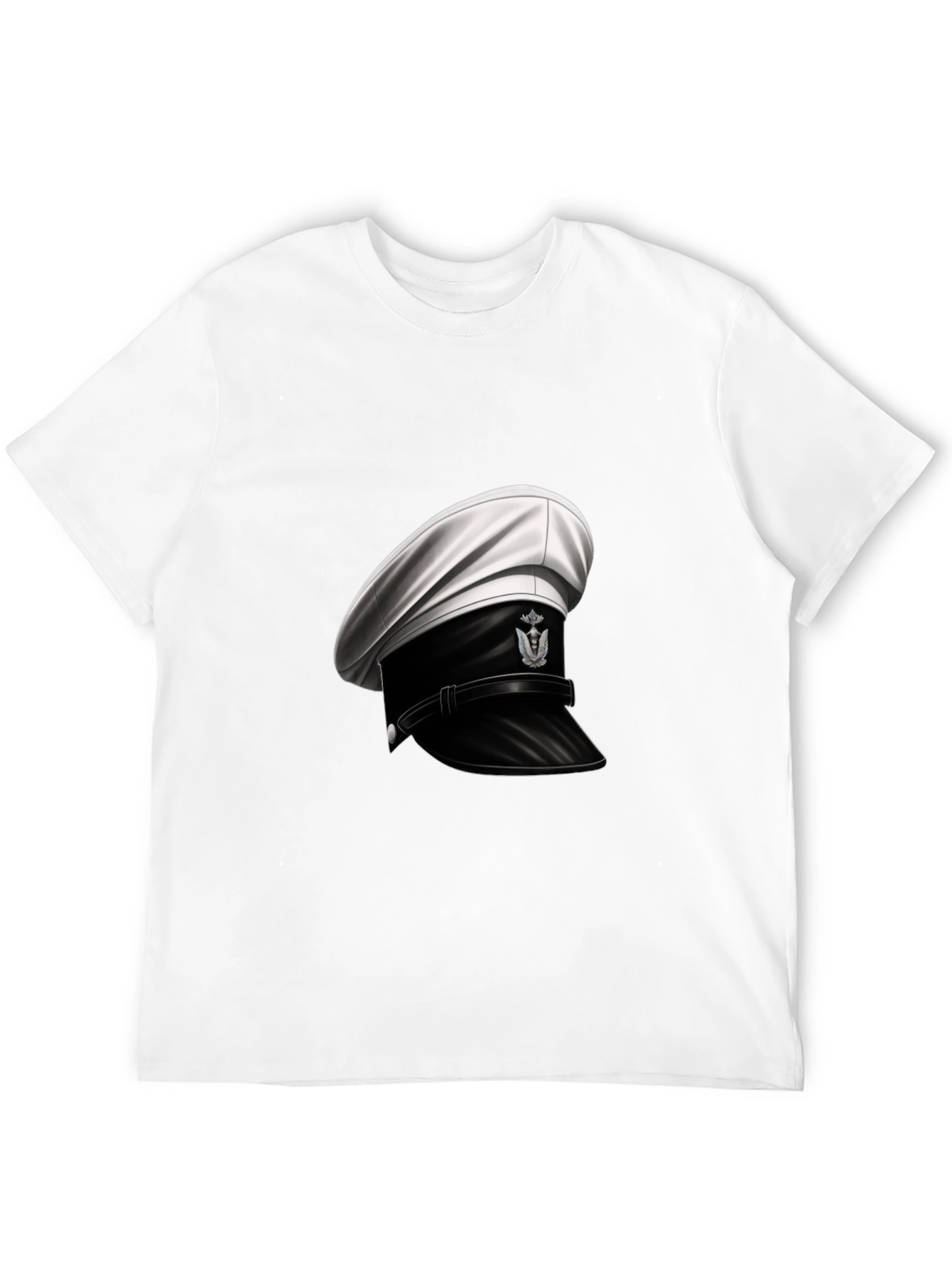 Novelty Hat Graphic Tee - Classic Style