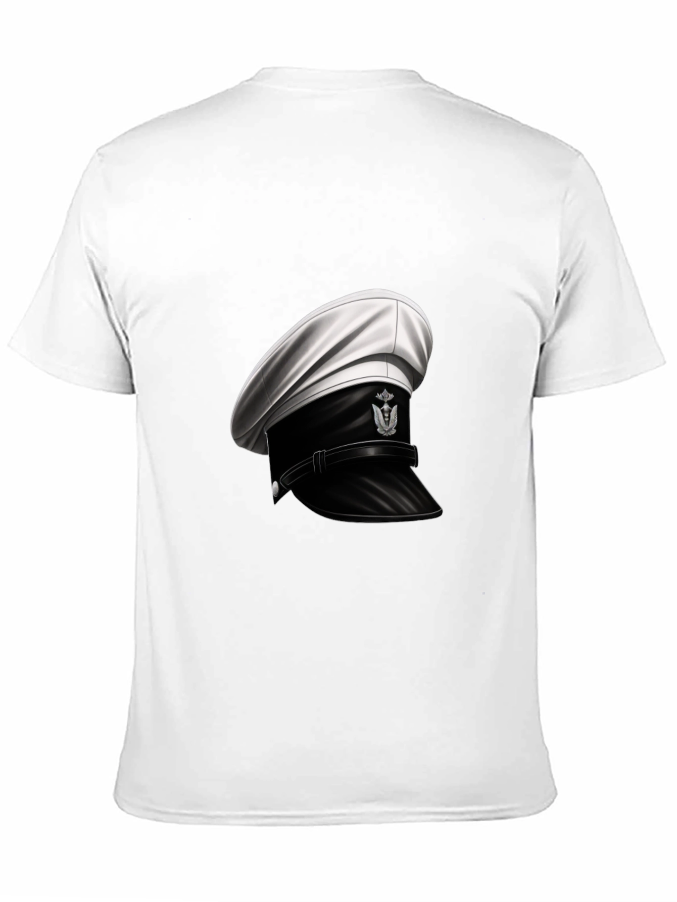 Novelty Hat Graphic Tee - Classic Style
