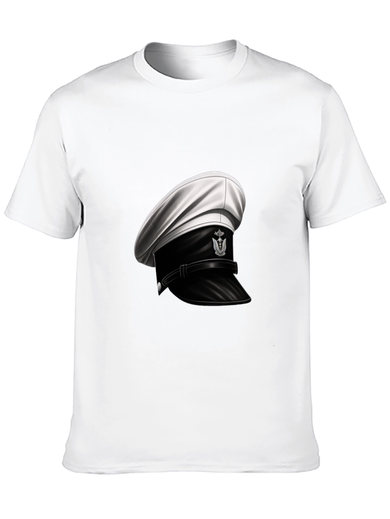 Novelty Hat Graphic Tee - Classic Style