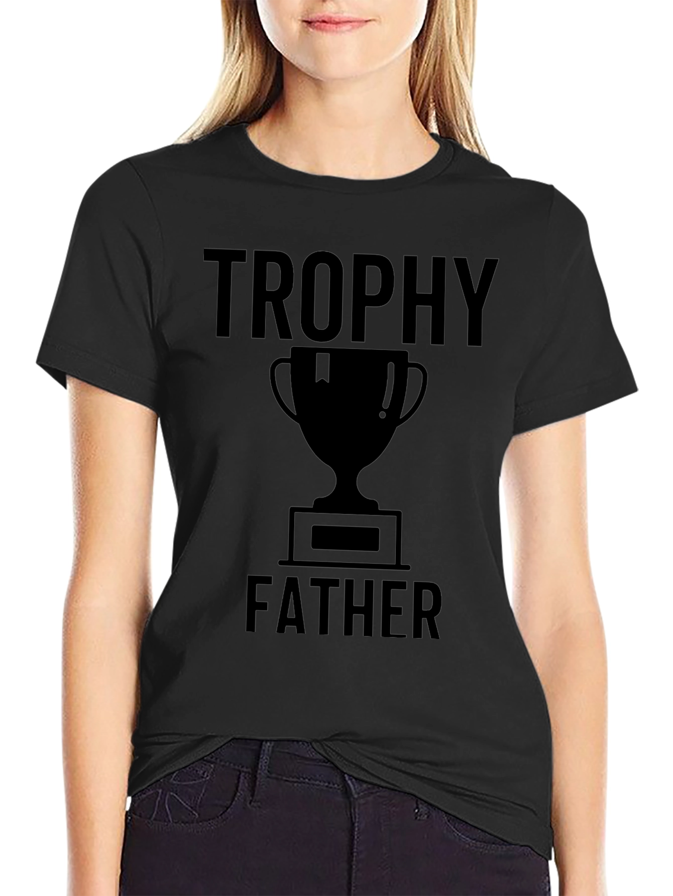 Trophy Father Graphic T-Shirt