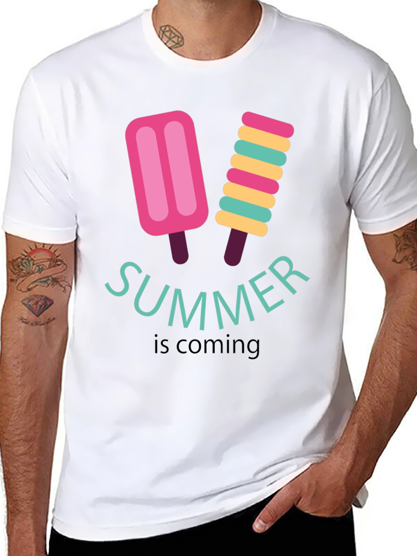 Summer Ice Cream Graphic Tee