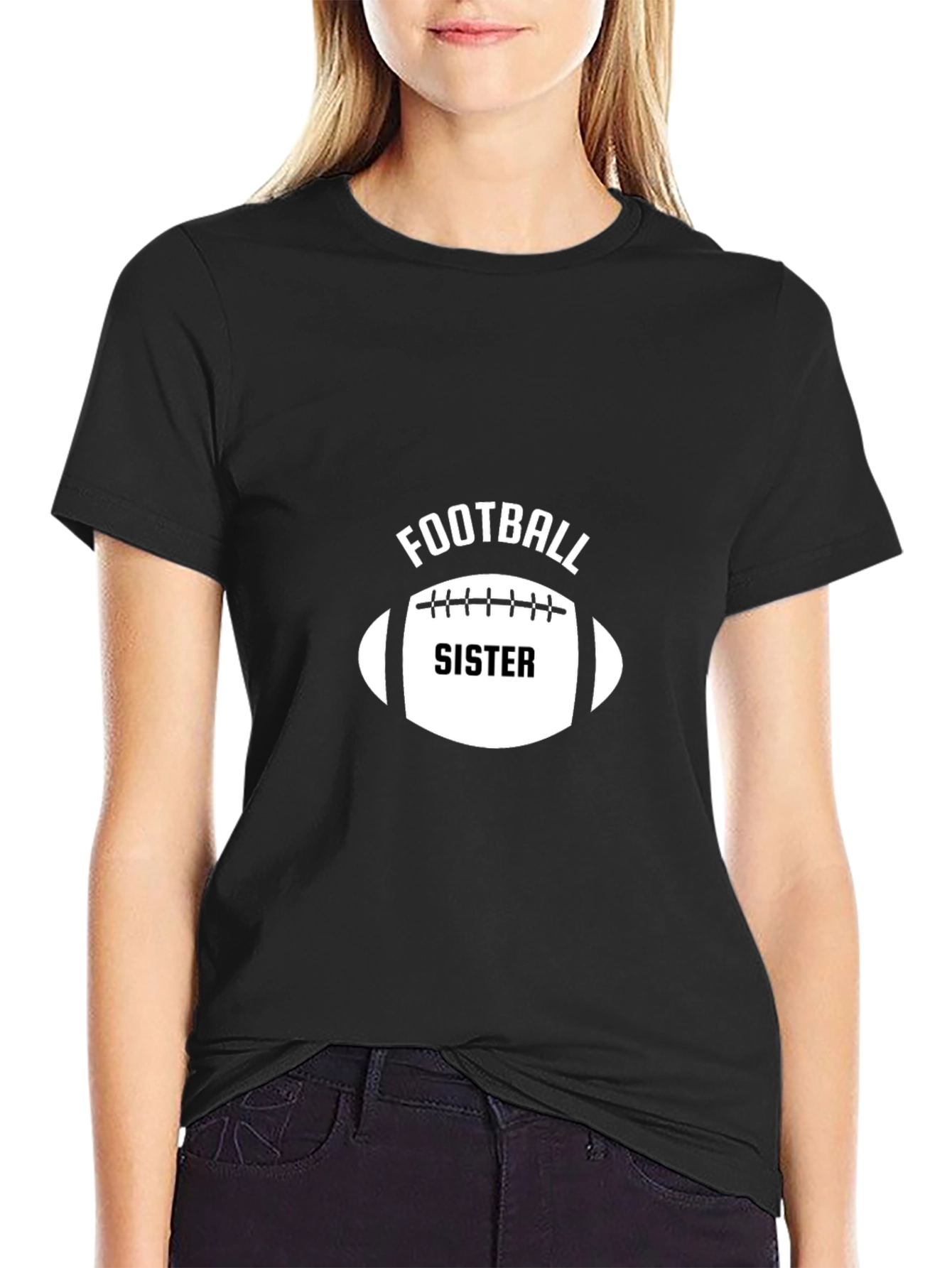 Football Sister T-Shirt - Game Day Apparel