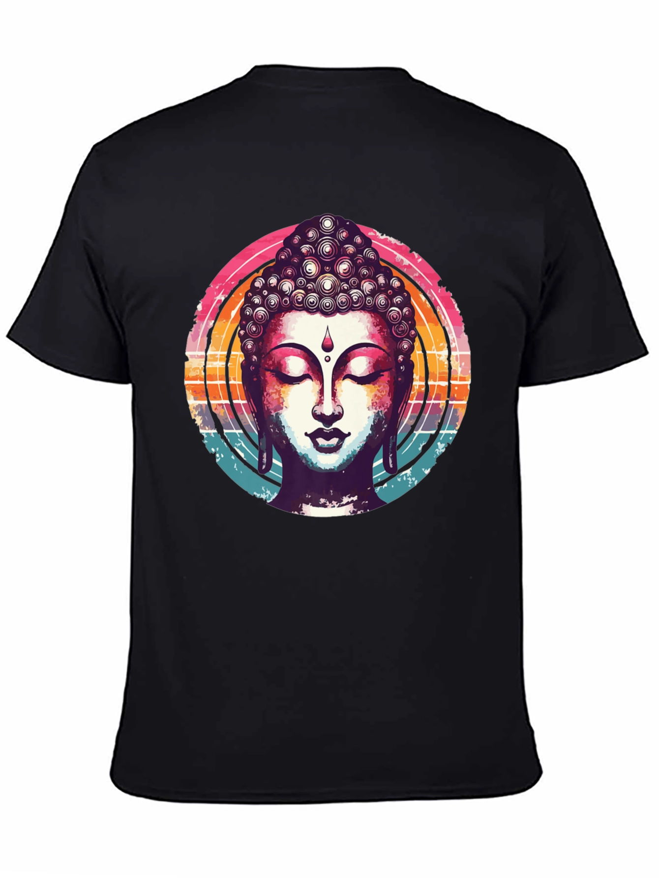 Buddha Graphic T-Shirt - Spiritual Zen Design