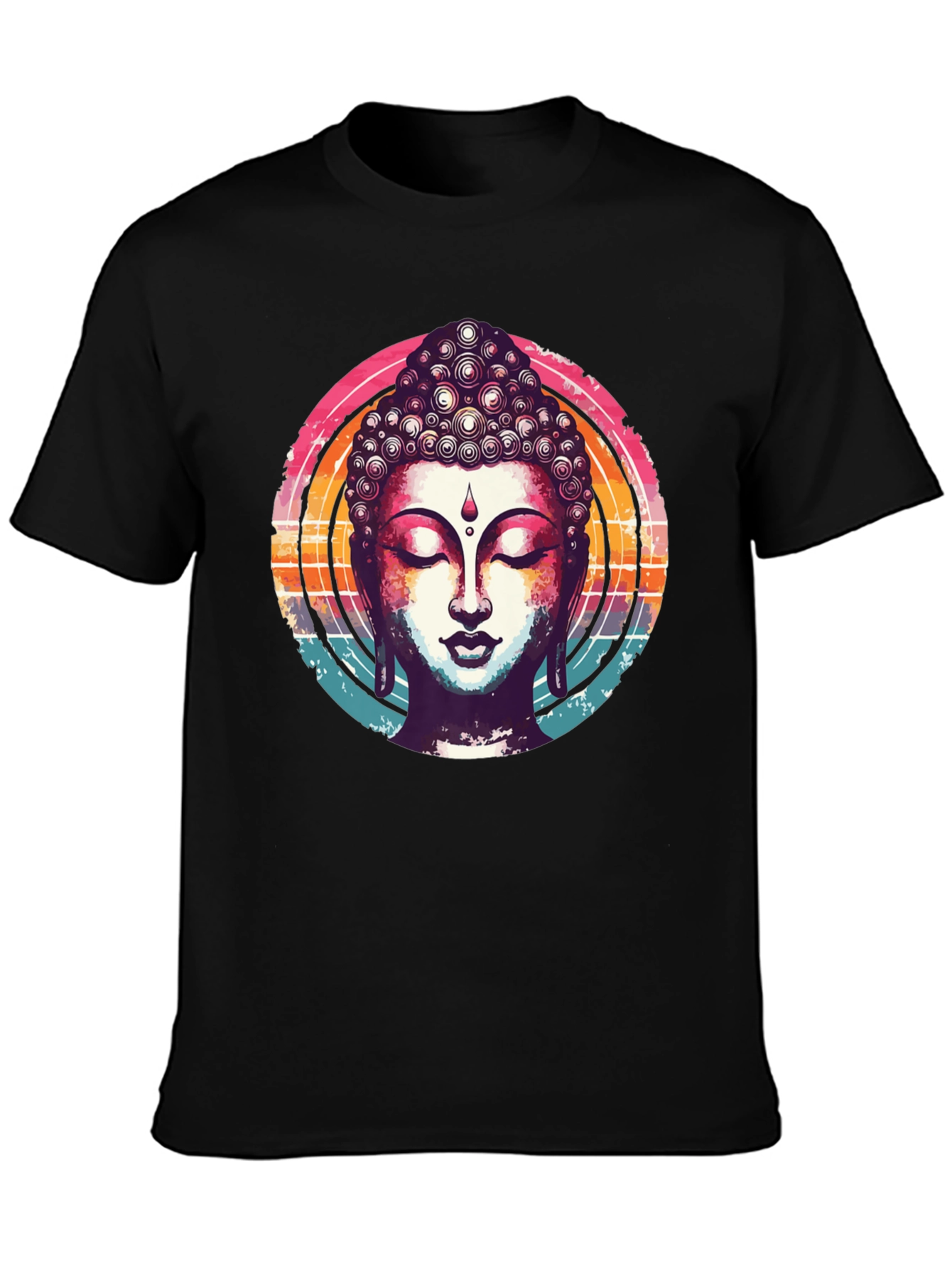 Buddha Graphic T-Shirt - Spiritual Zen Design