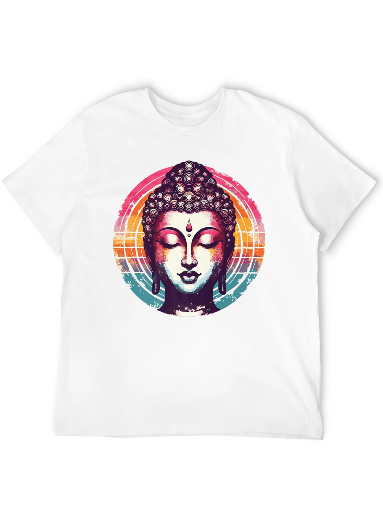 Buddha Graphic T-Shirt - Spiritual Zen Design