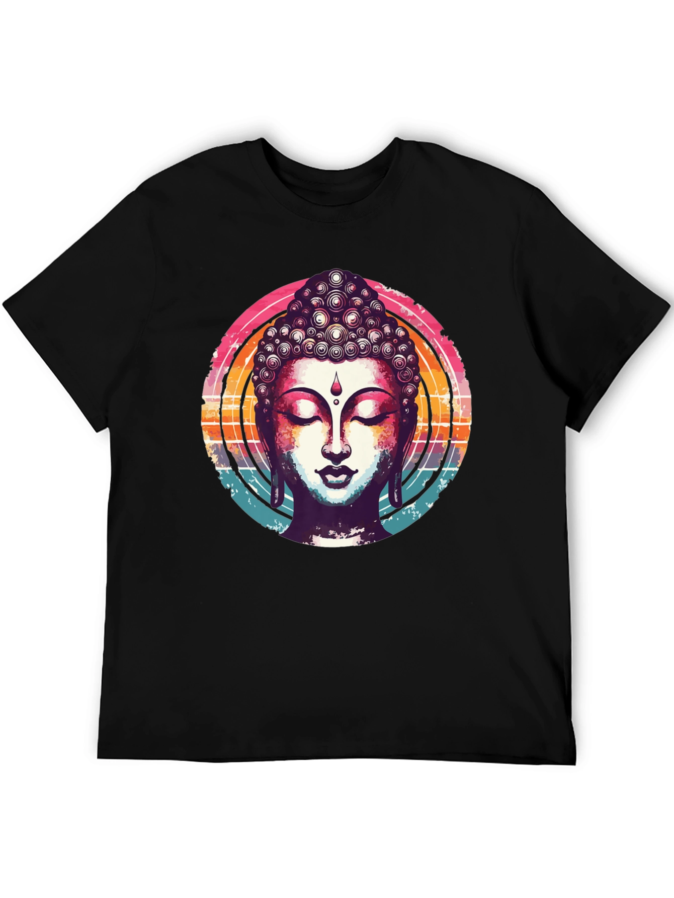 Buddha Graphic T-Shirt - Spiritual Zen Design