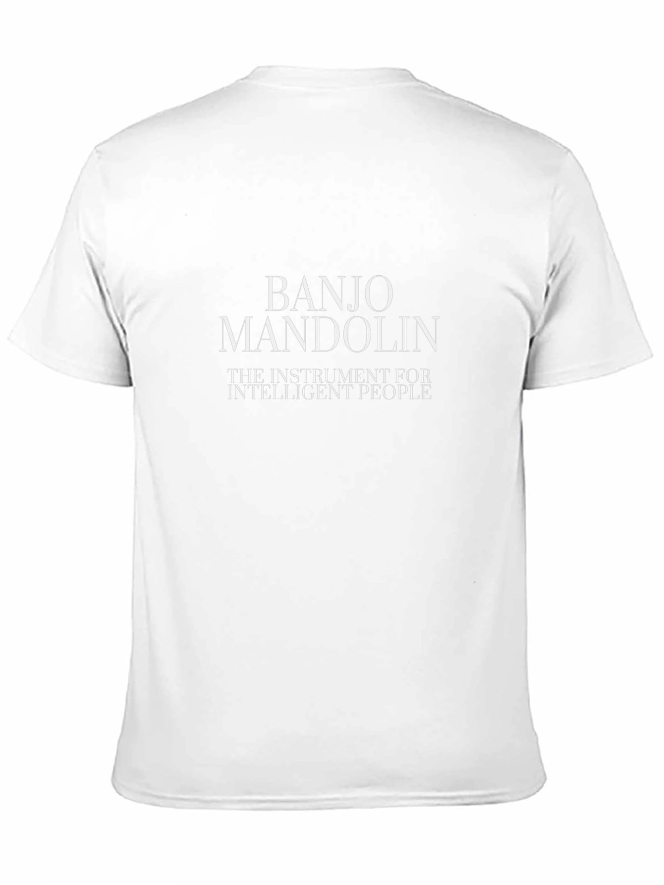 Banjo Mandolin T-Shirt - Instrument for Intelligent People