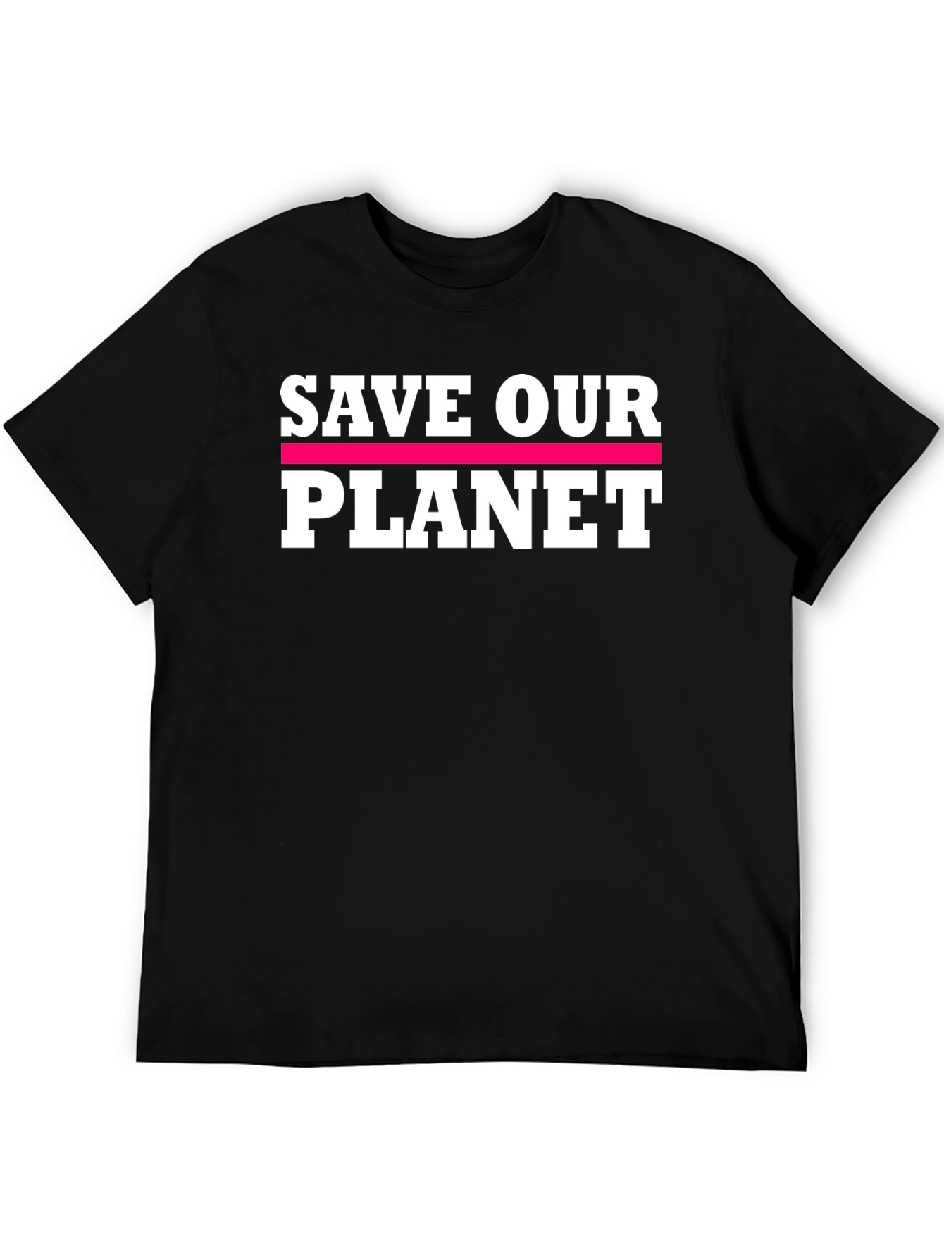 Save Our Planet Graphic Tee - Black