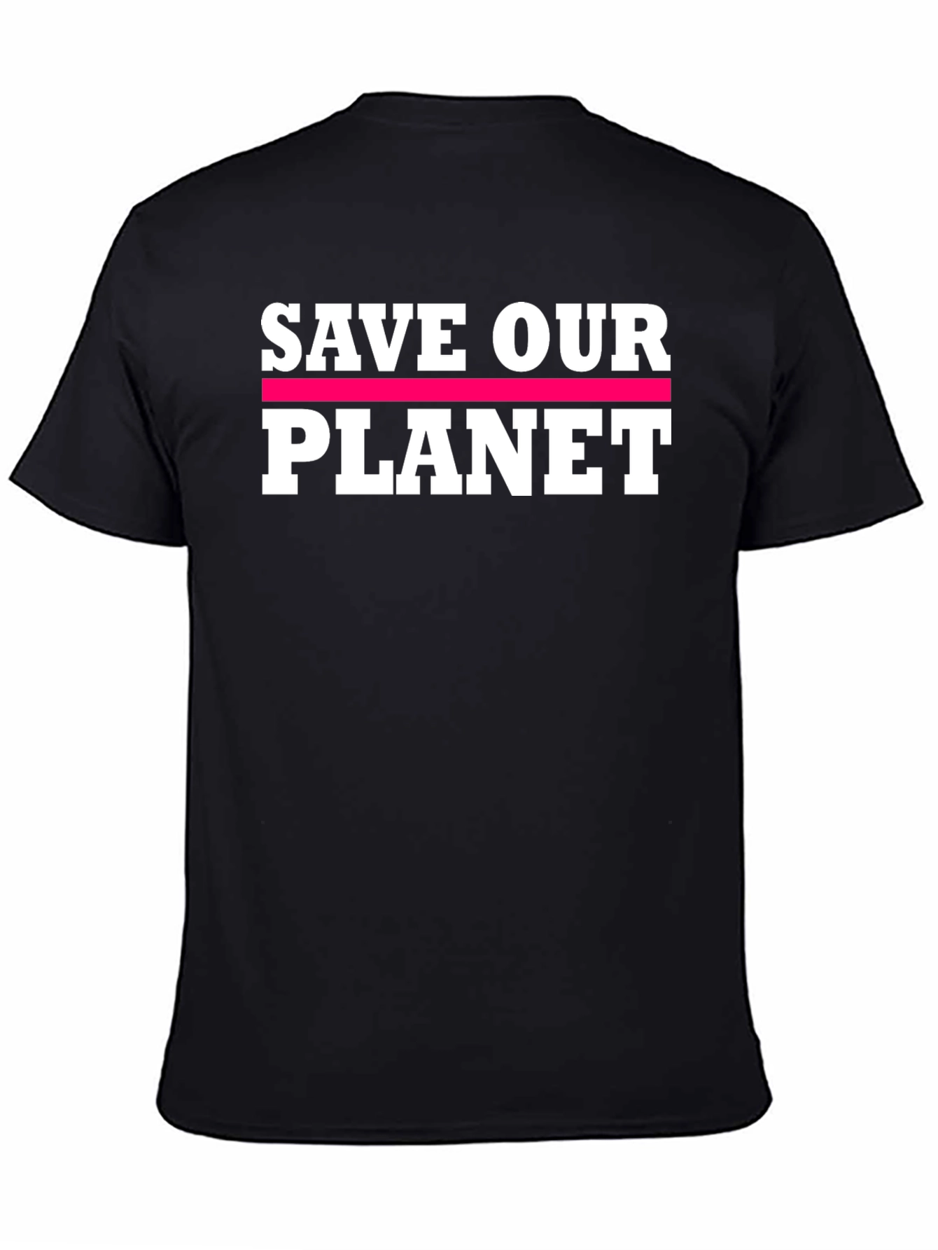 Save Our Planet Graphic Tee - Black