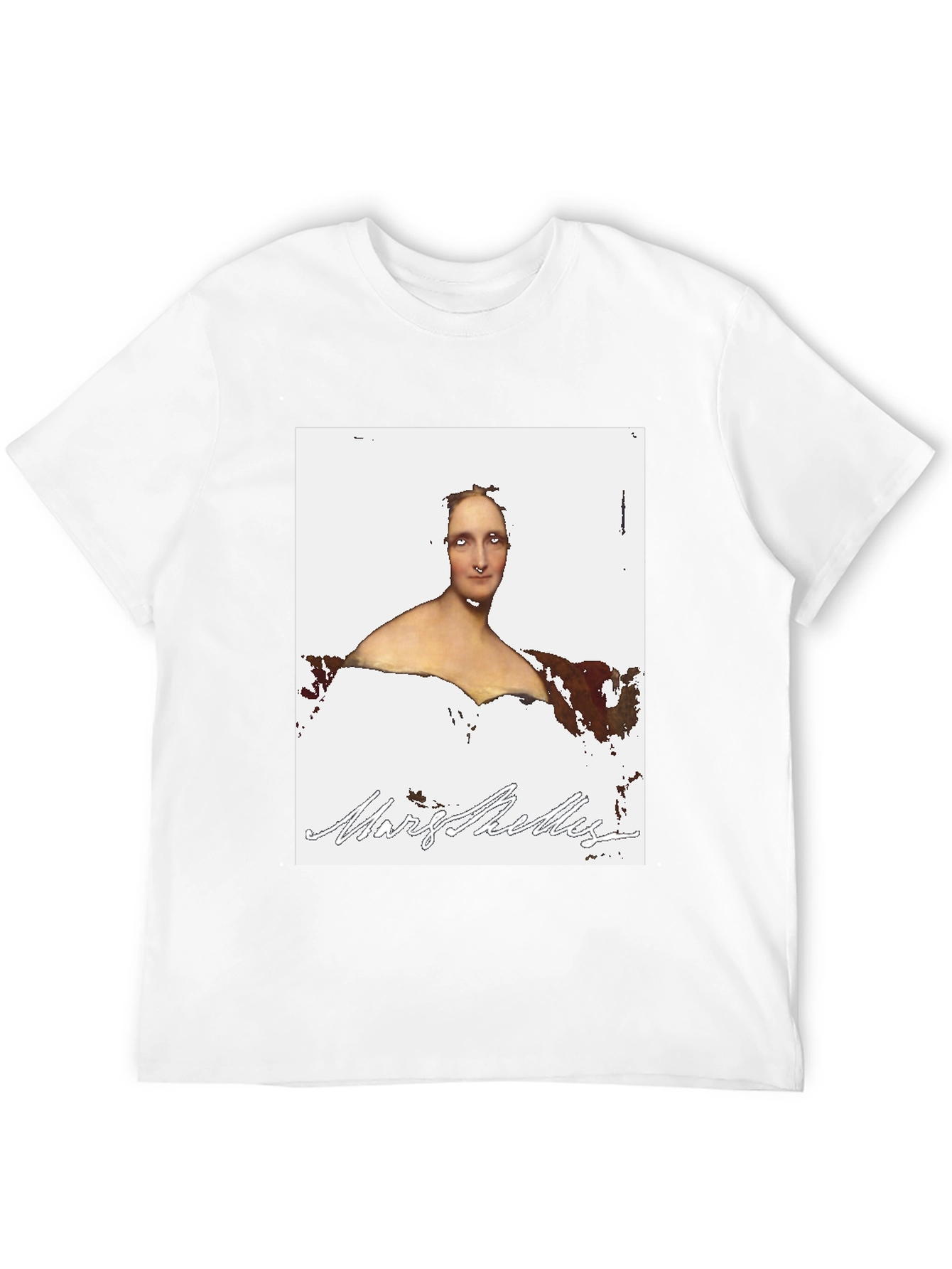 Mary Shelley Graphic Tee - Classic Style