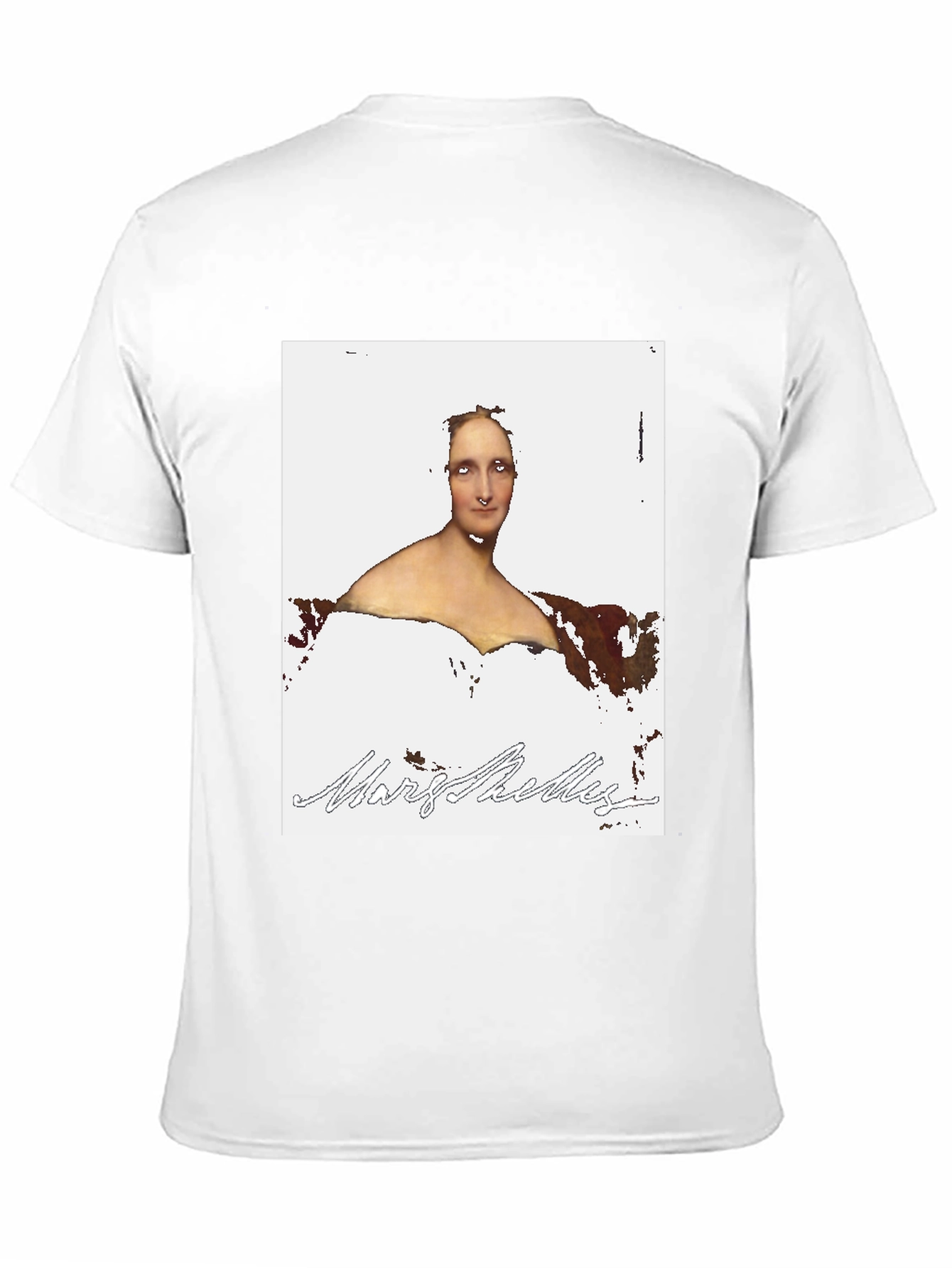 Mary Shelley Graphic Tee - Classic Style