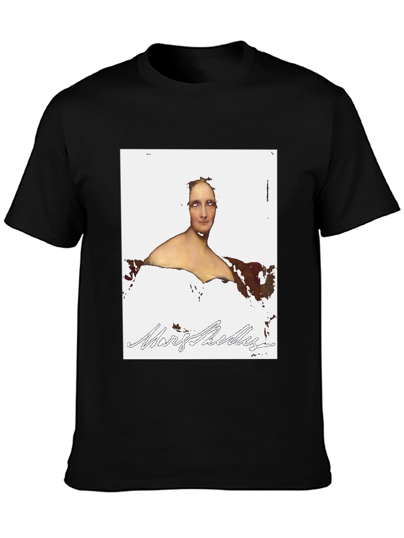 Mary Shelley Graphic Tee - Classic Style