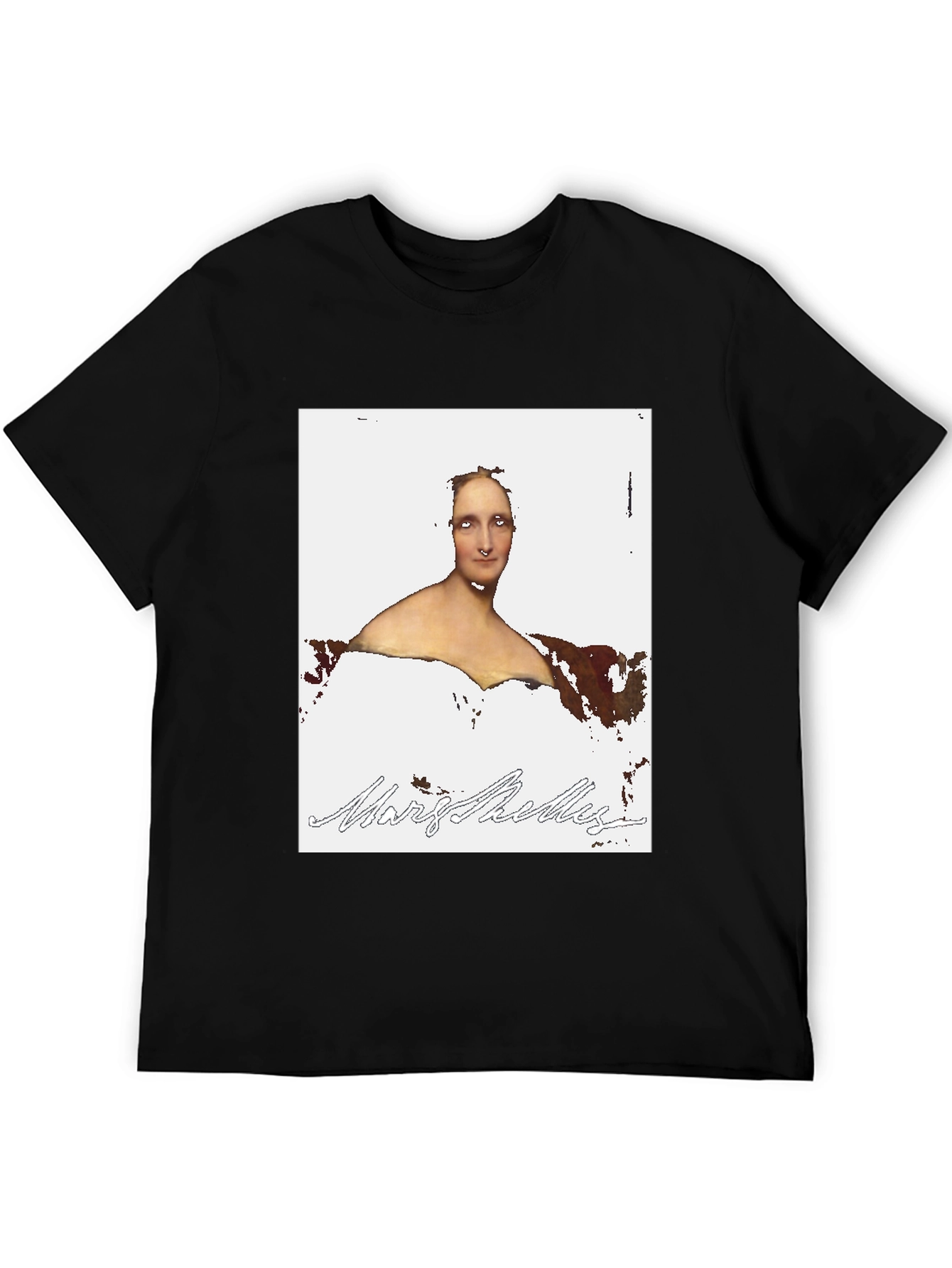Mary Shelley Graphic Tee - Classic Style