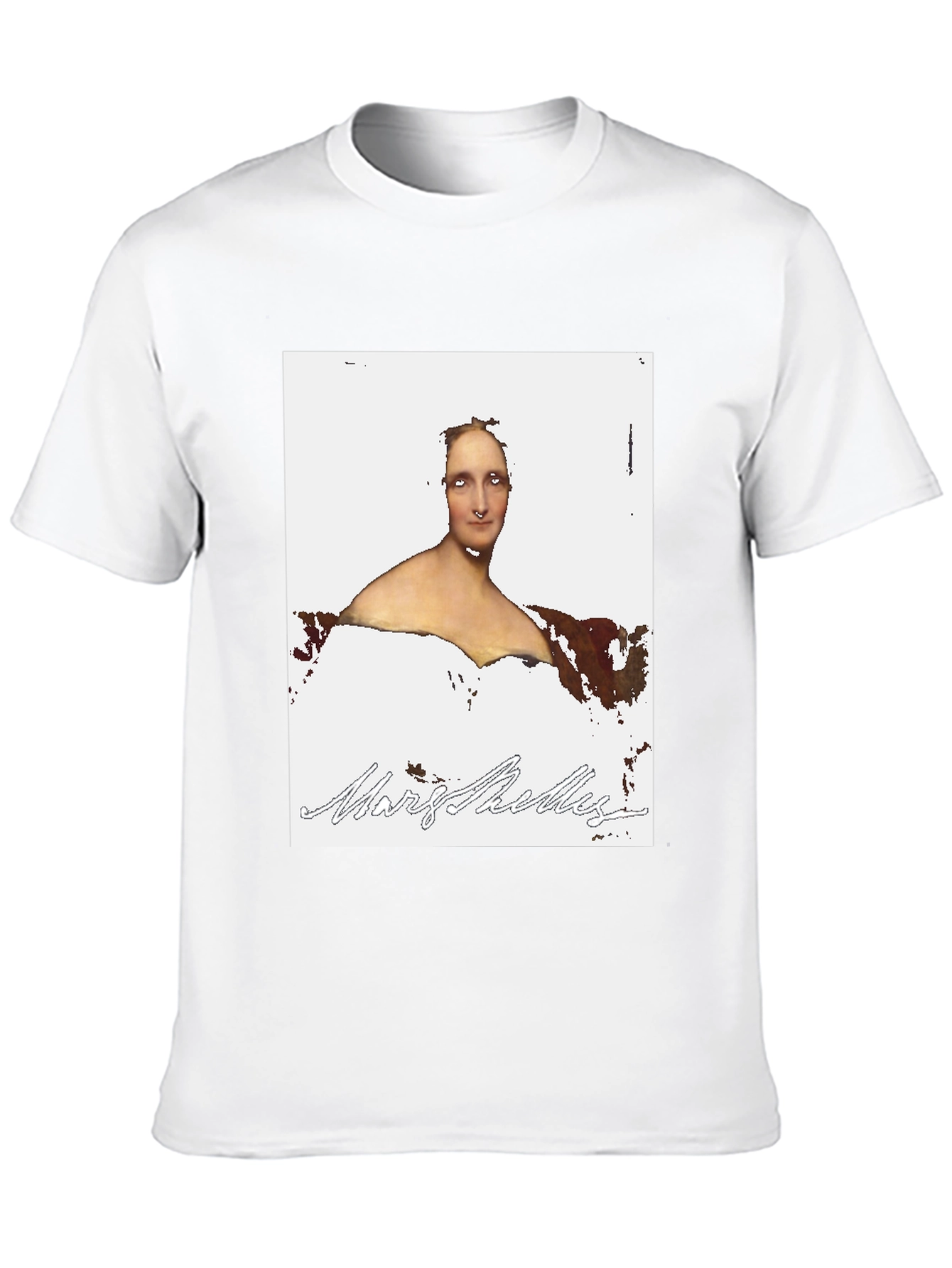 Mary Shelley Graphic Tee - Classic Style