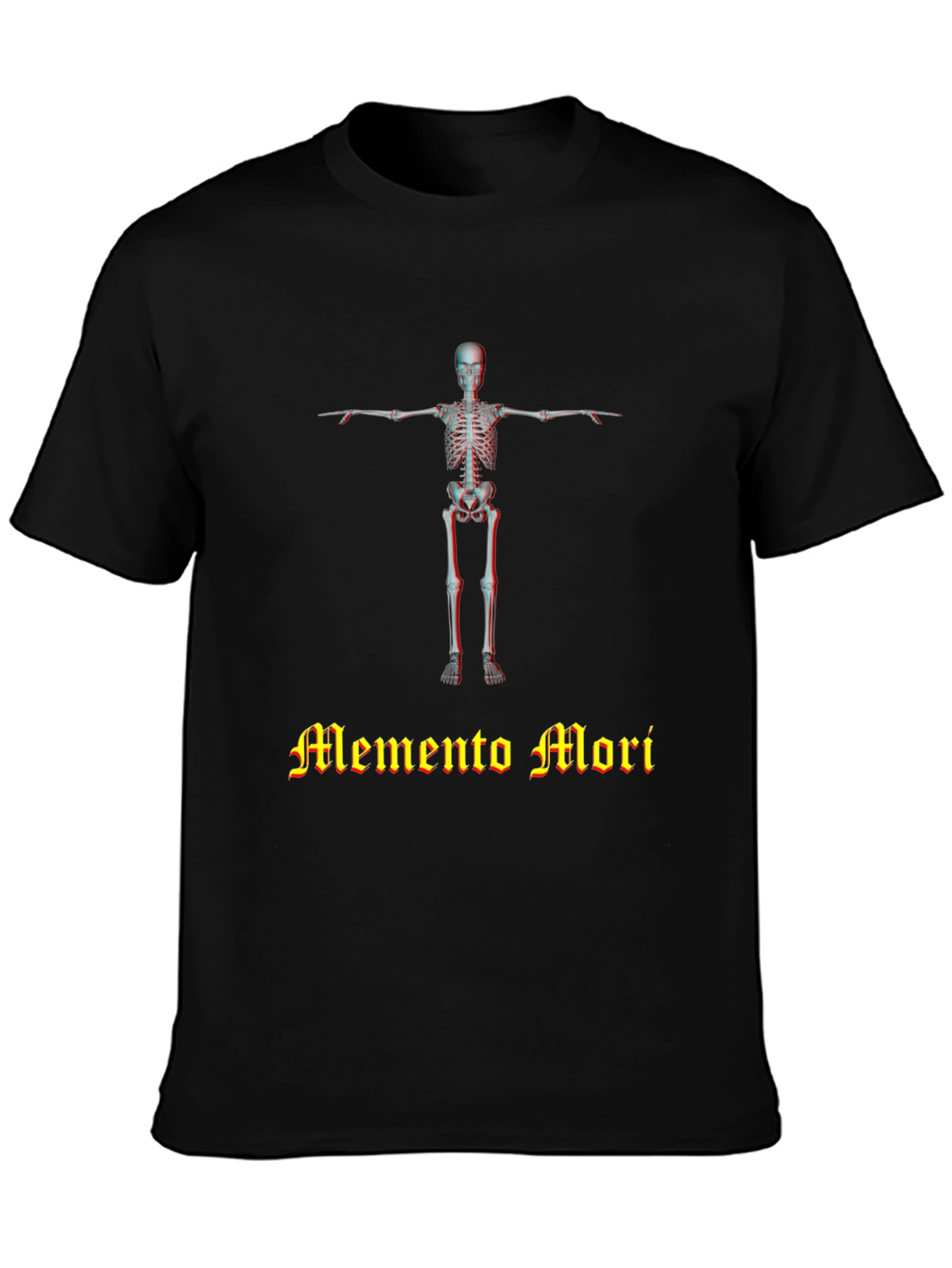 Memento Mori Skeleton Graphic T-Shirt - Unisex