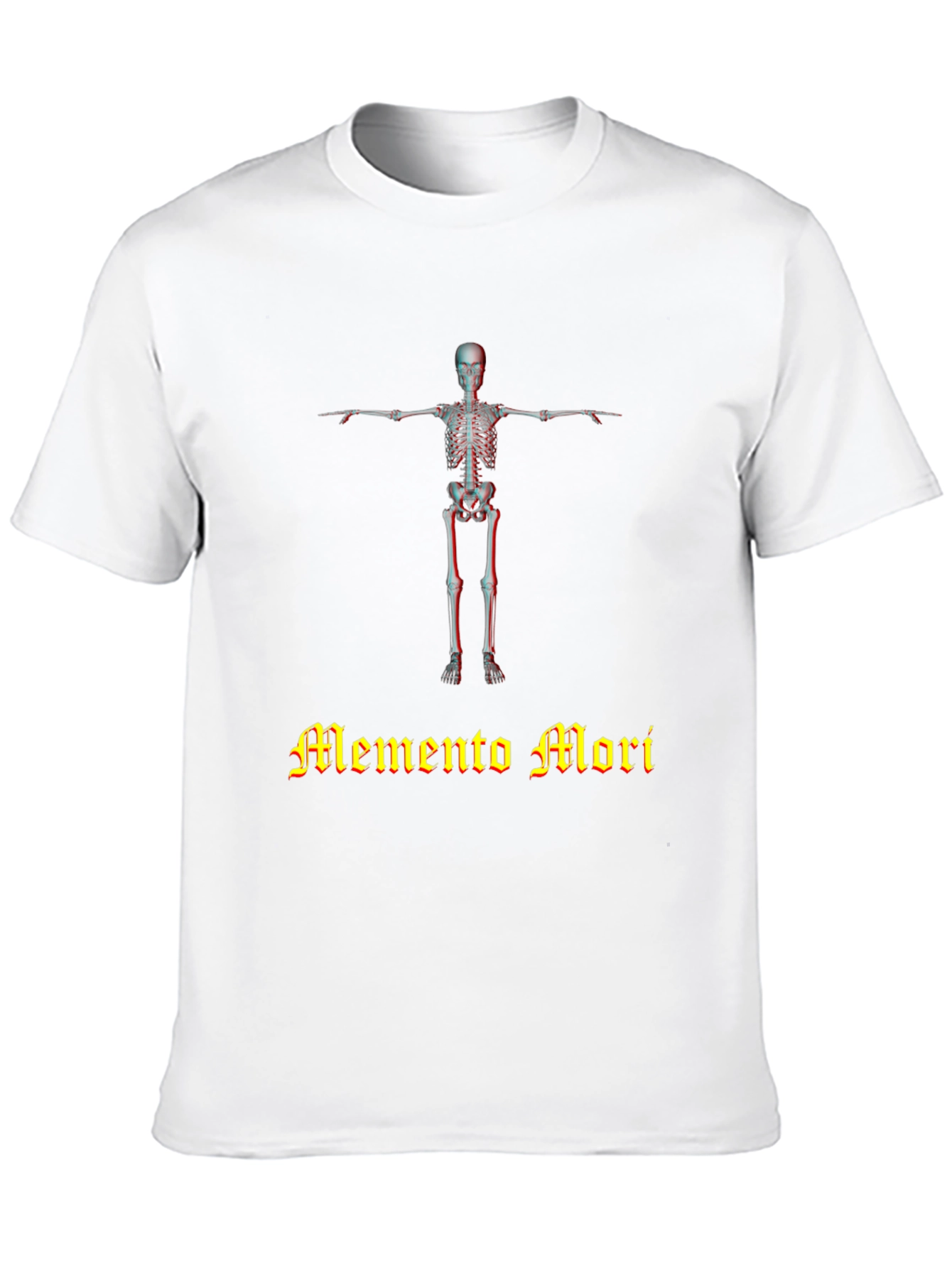 Memento Mori Skeleton Graphic T-Shirt - Unisex