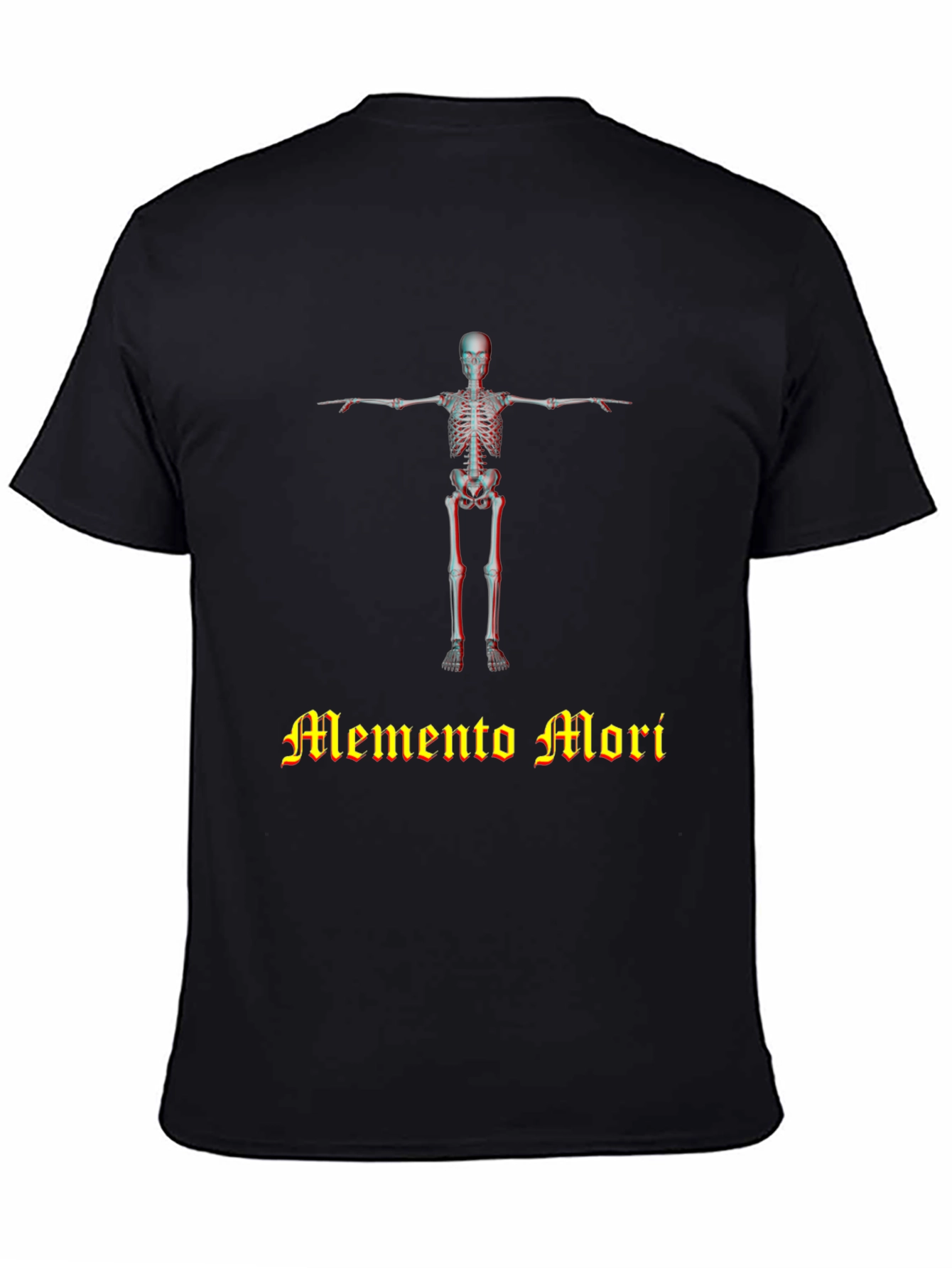 Memento Mori Skeleton Graphic T-Shirt - Unisex
