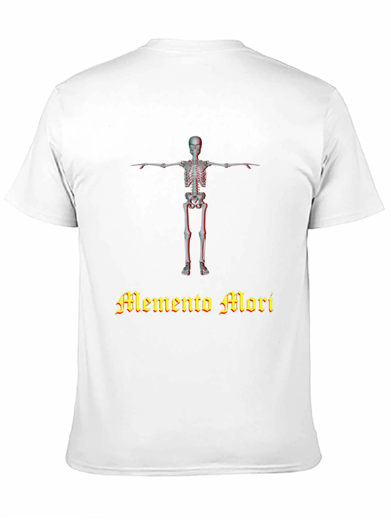 Memento Mori Skeleton Graphic T-Shirt - Unisex