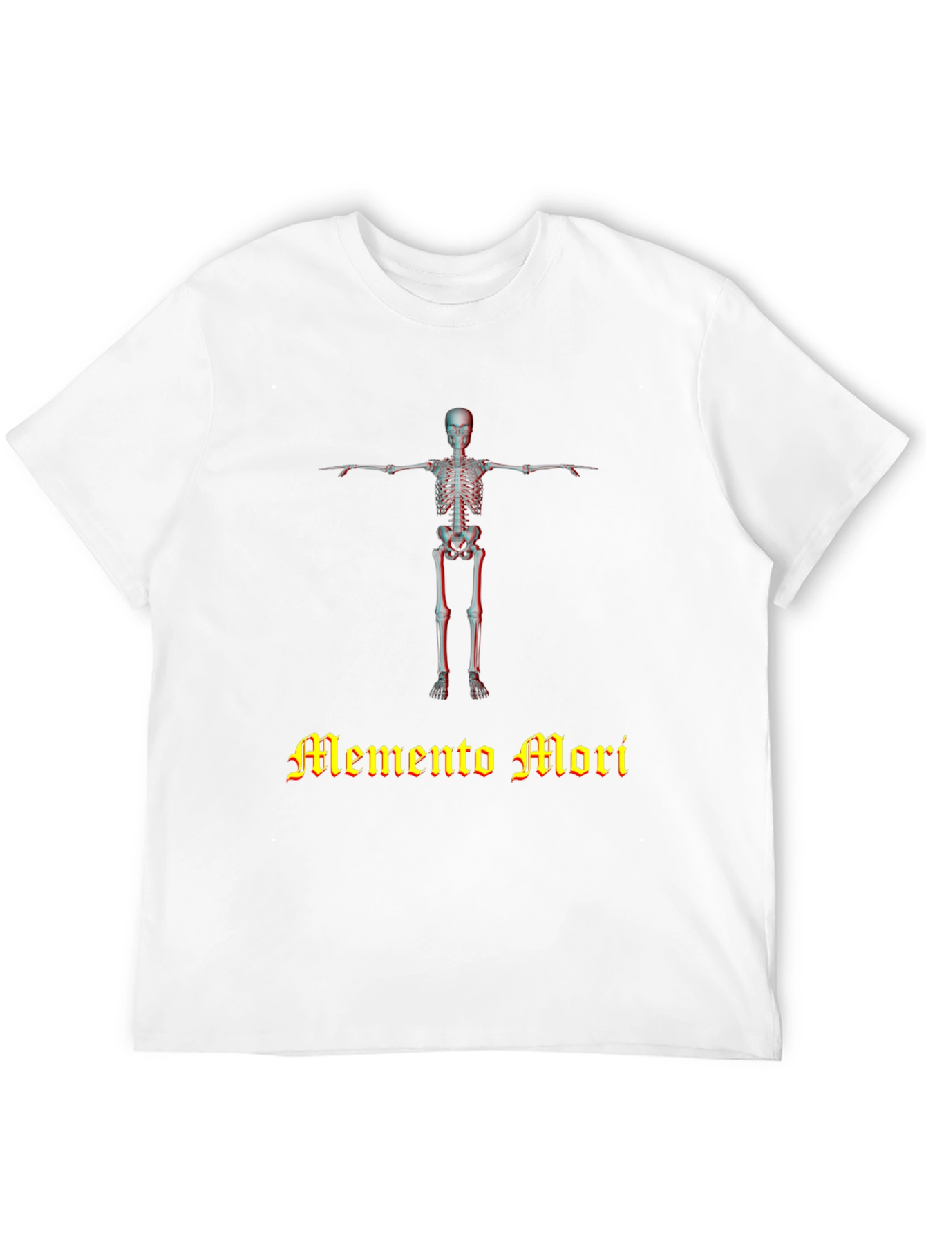 Memento Mori Skeleton Graphic T-Shirt - Unisex