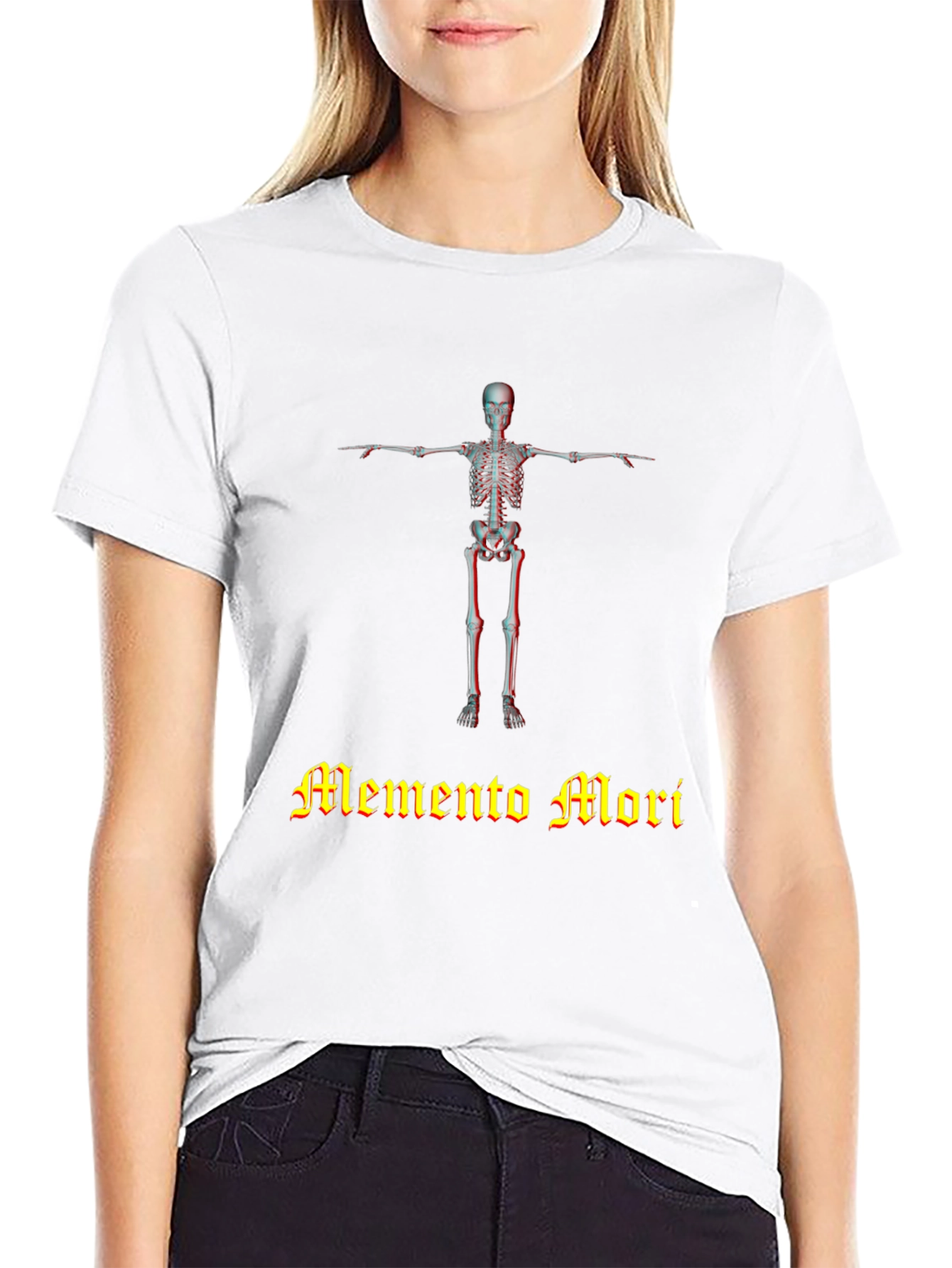 Memento Mori Skeleton Graphic T-Shirt - Unisex