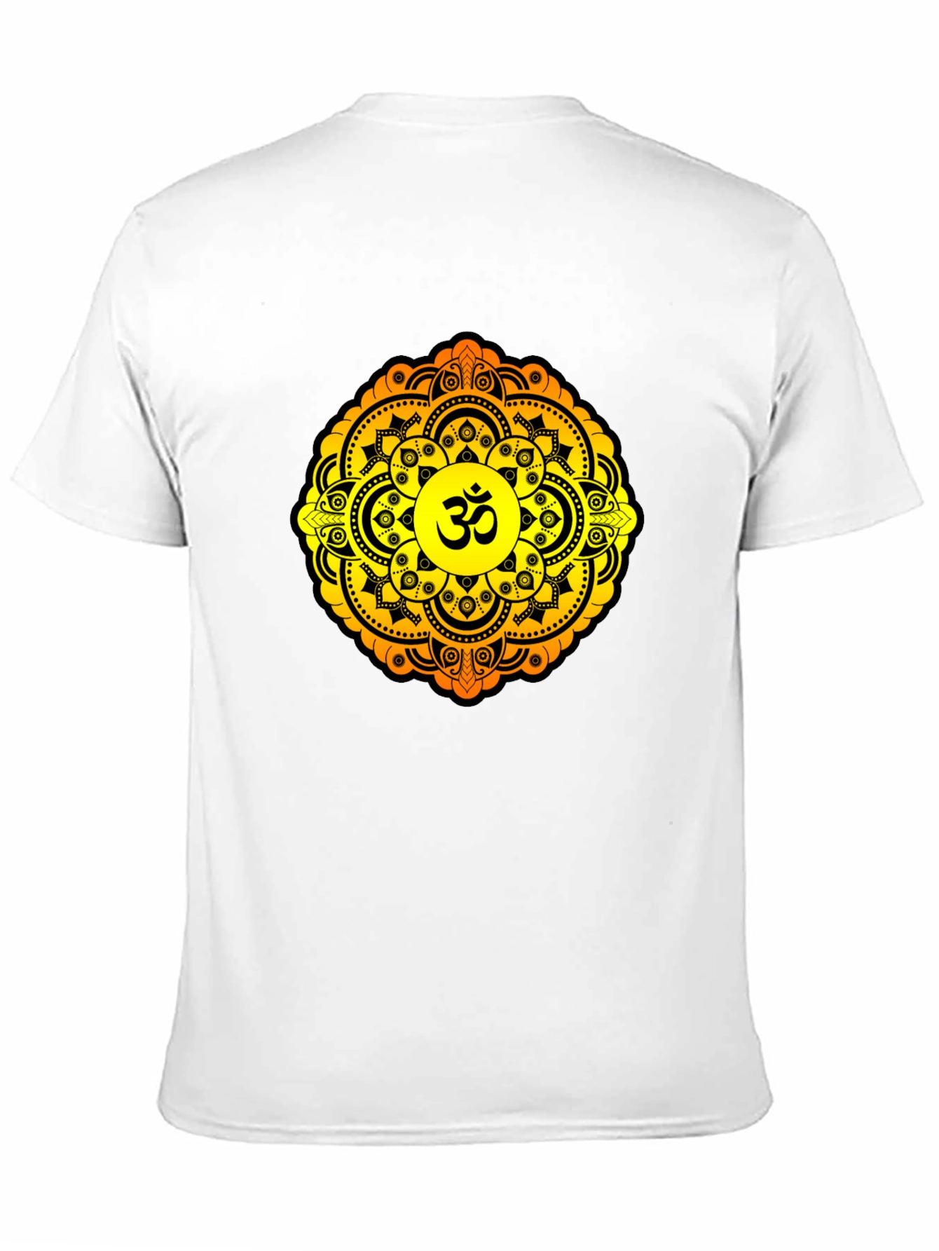 Om Mandala Graphic T-Shirt - Black
