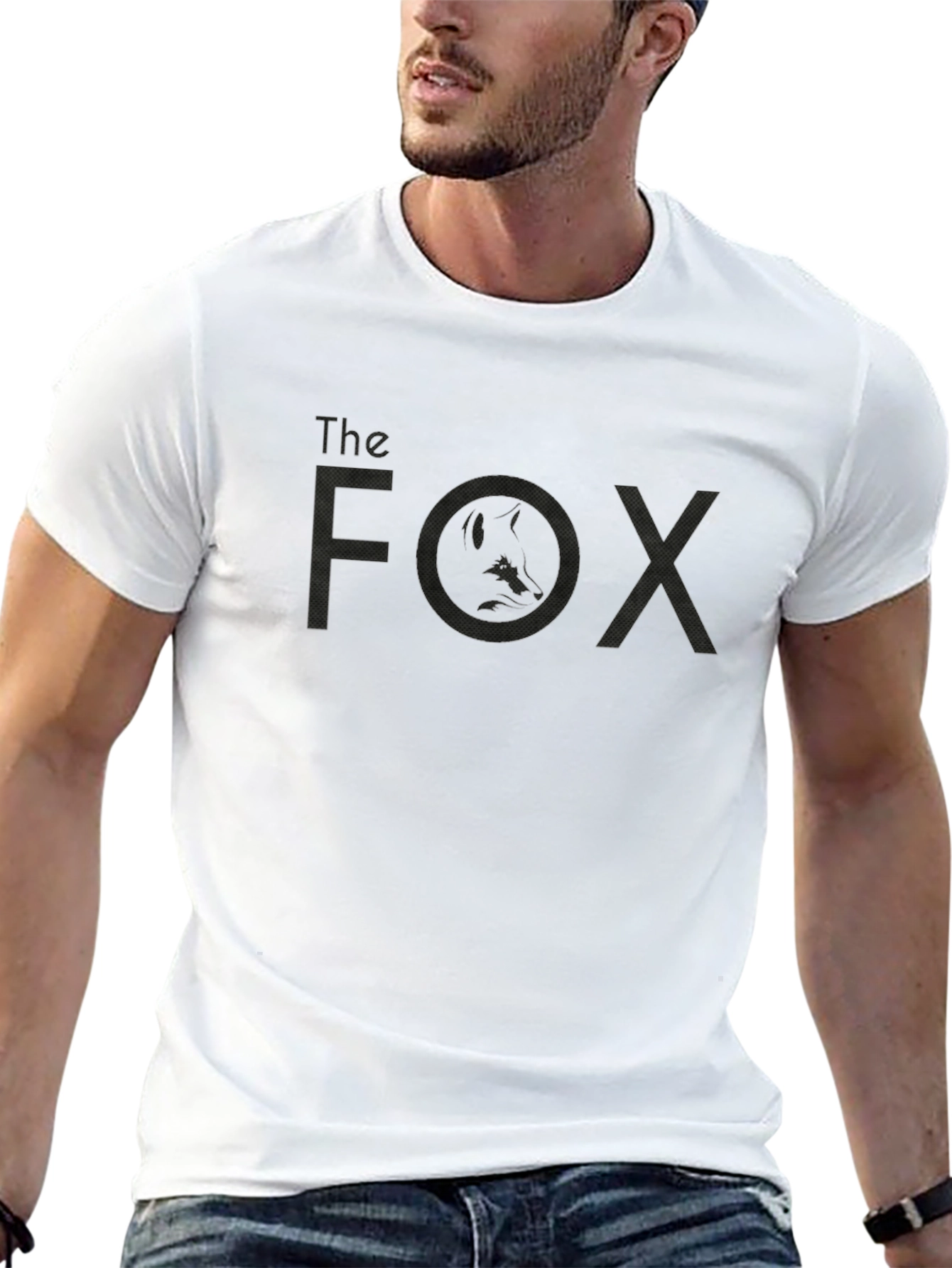 The Fox Graphic Tee - Black