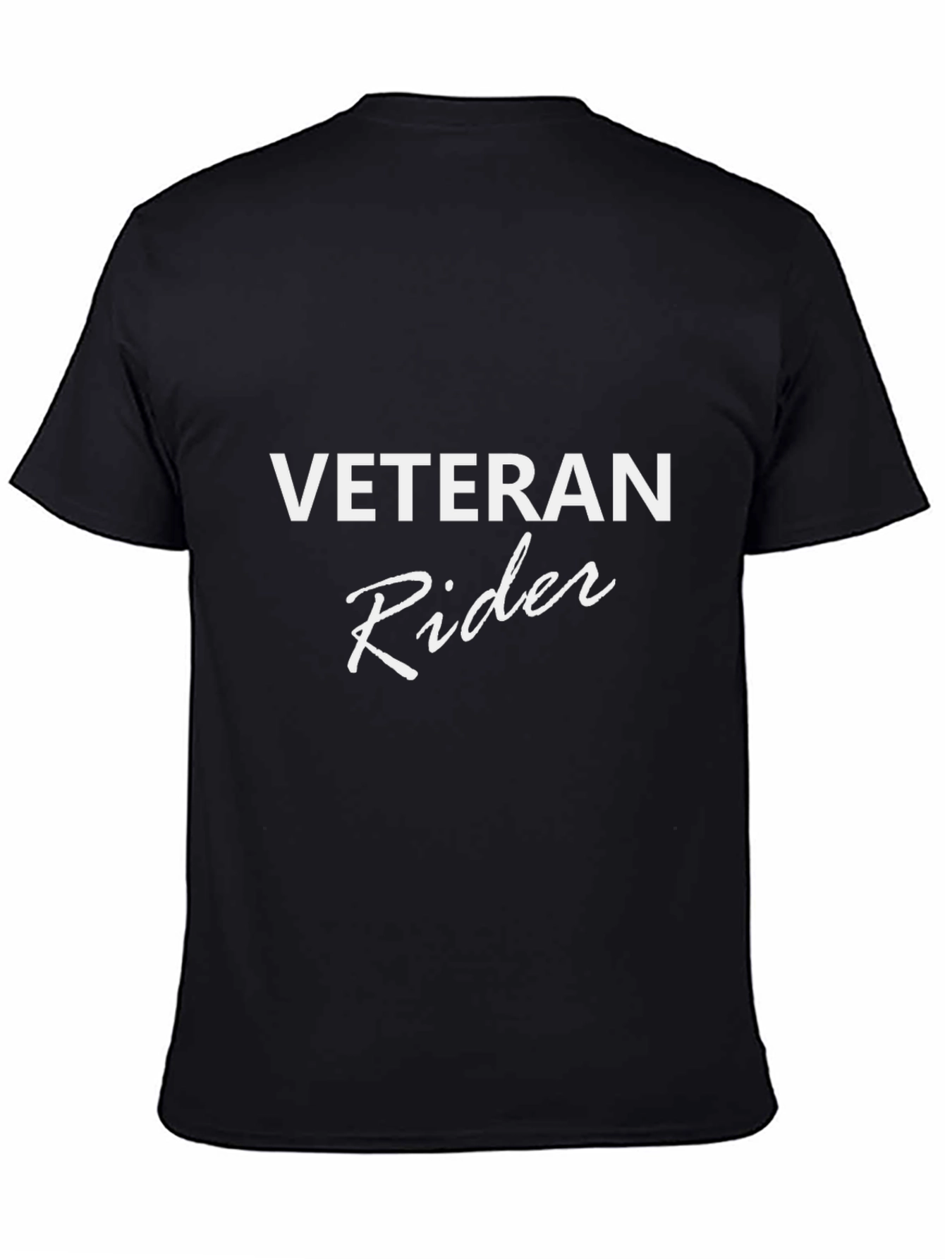 Veteran Rider Black T-Shirt