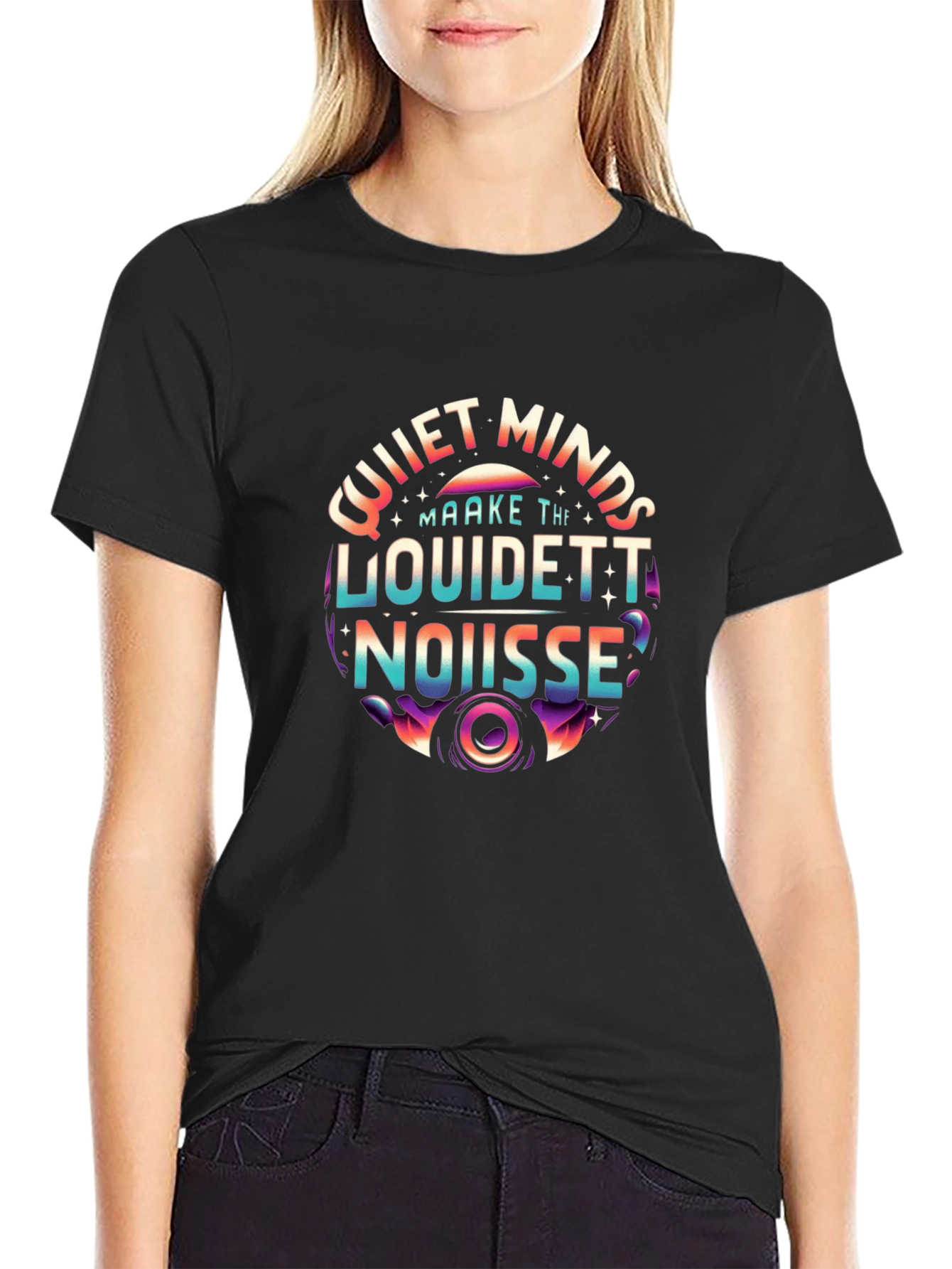 Quiet Minds Make the Loudest Noise Graphic Tee