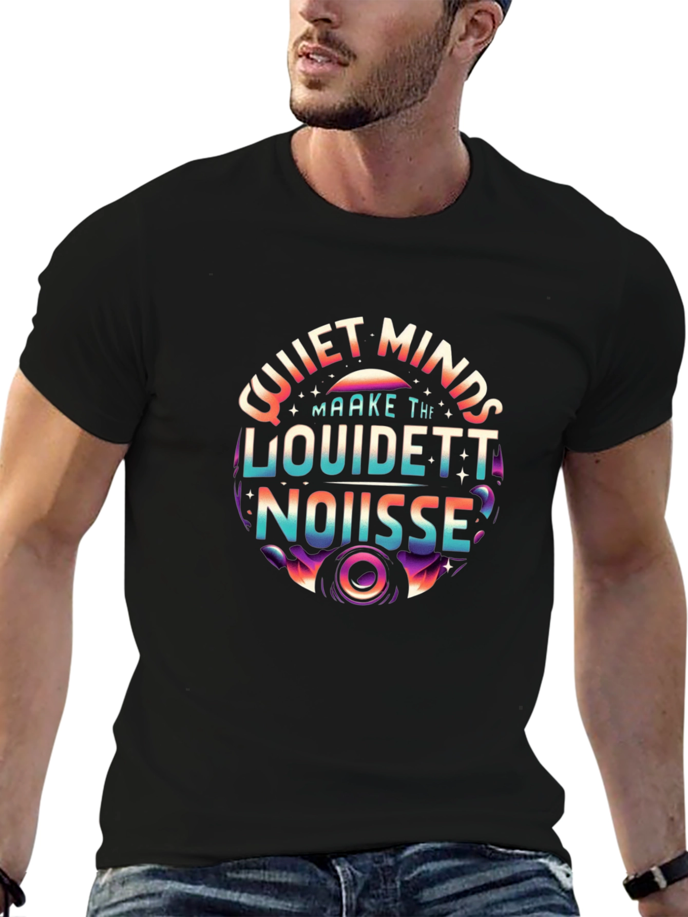Quiet Minds Make the Loudest Noise Graphic Tee
