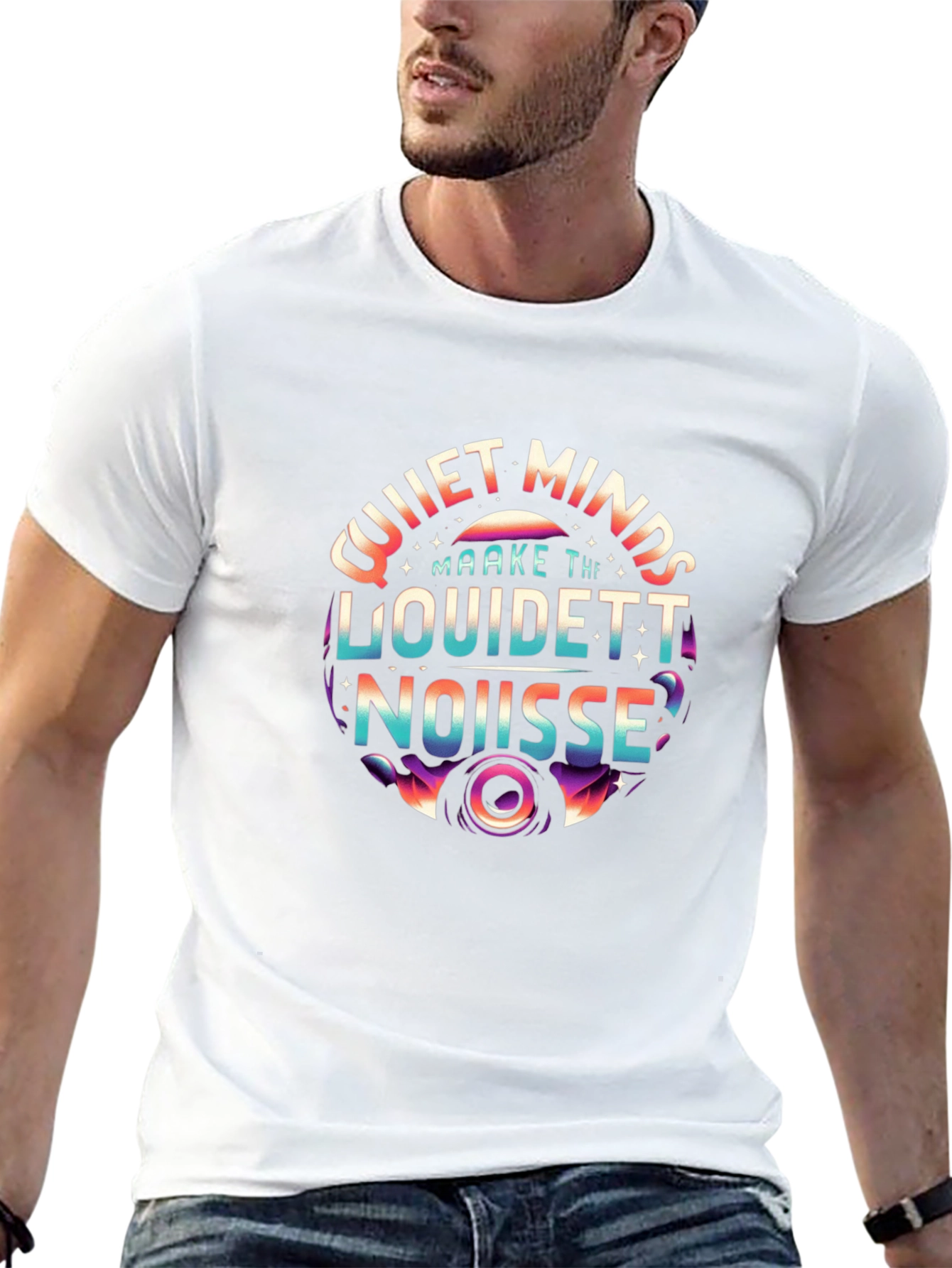 Quiet Minds Make the Loudest Noise Graphic Tee