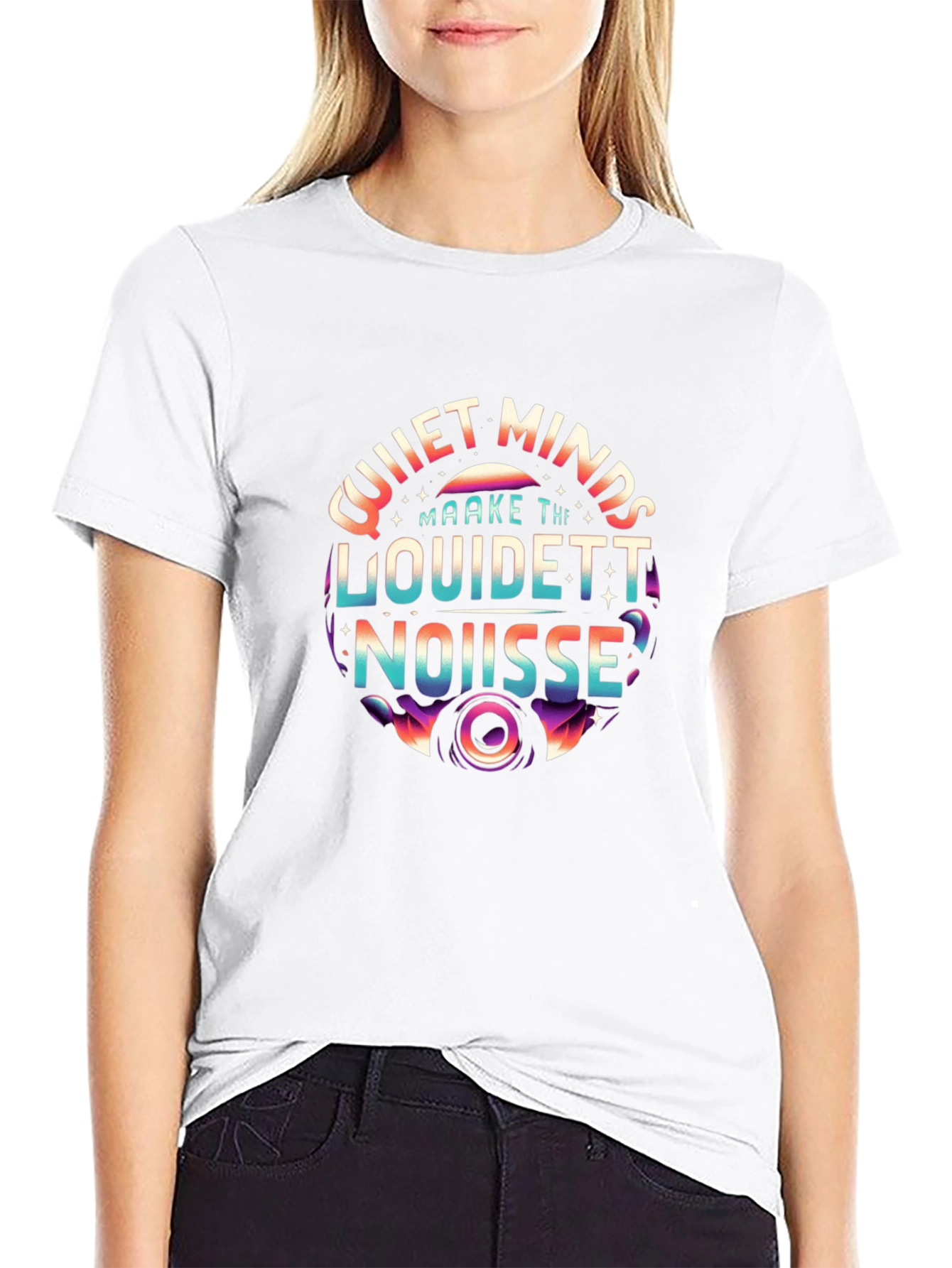 Quiet Minds Make the Loudest Noise Graphic Tee