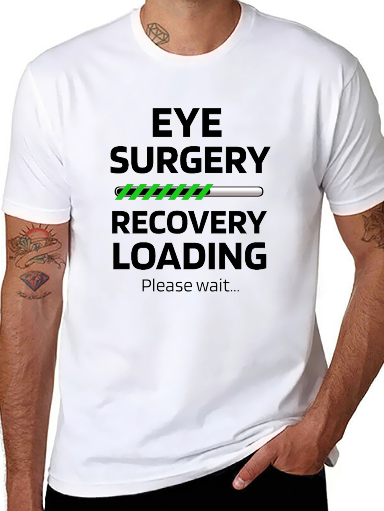 Eye Surgery Recovery Loading T-Shirt