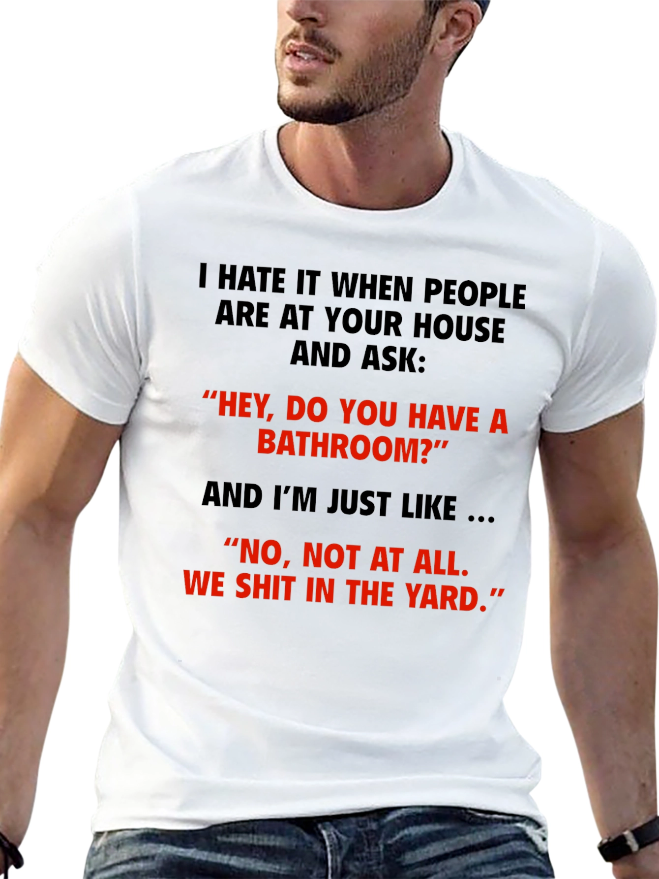 Funny Bathroom Humor T-Shirt