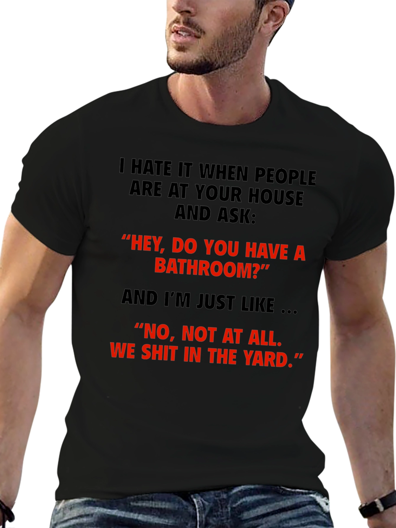 Funny Bathroom Humor T-Shirt