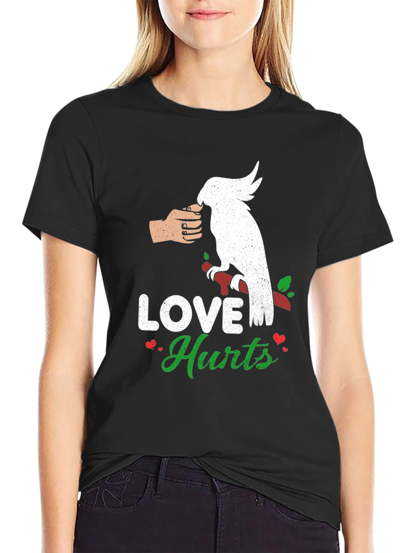 Love Hurts Parrot T-Shirt