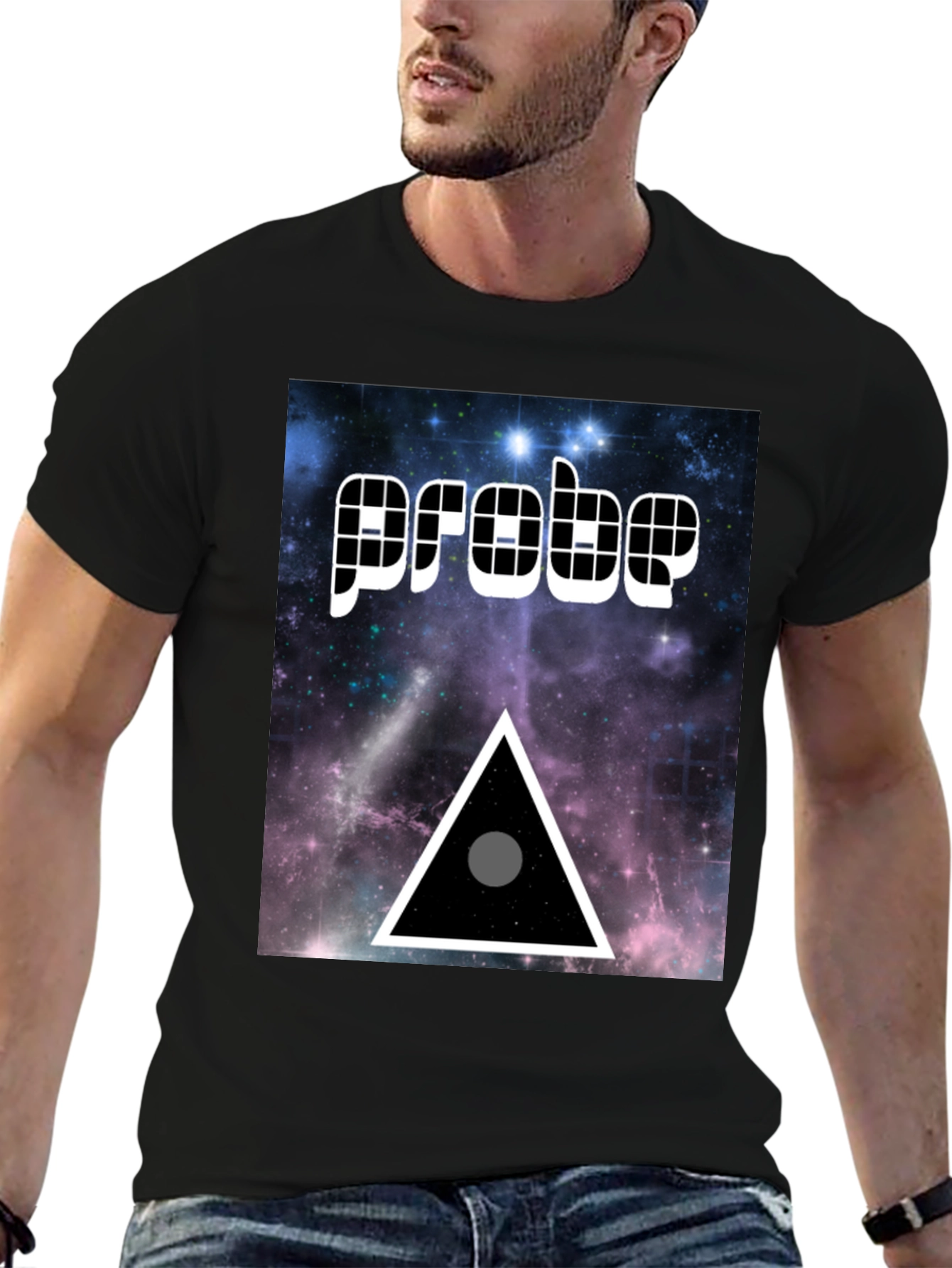 Probe Galaxy T-Shirt - Cosmic Design