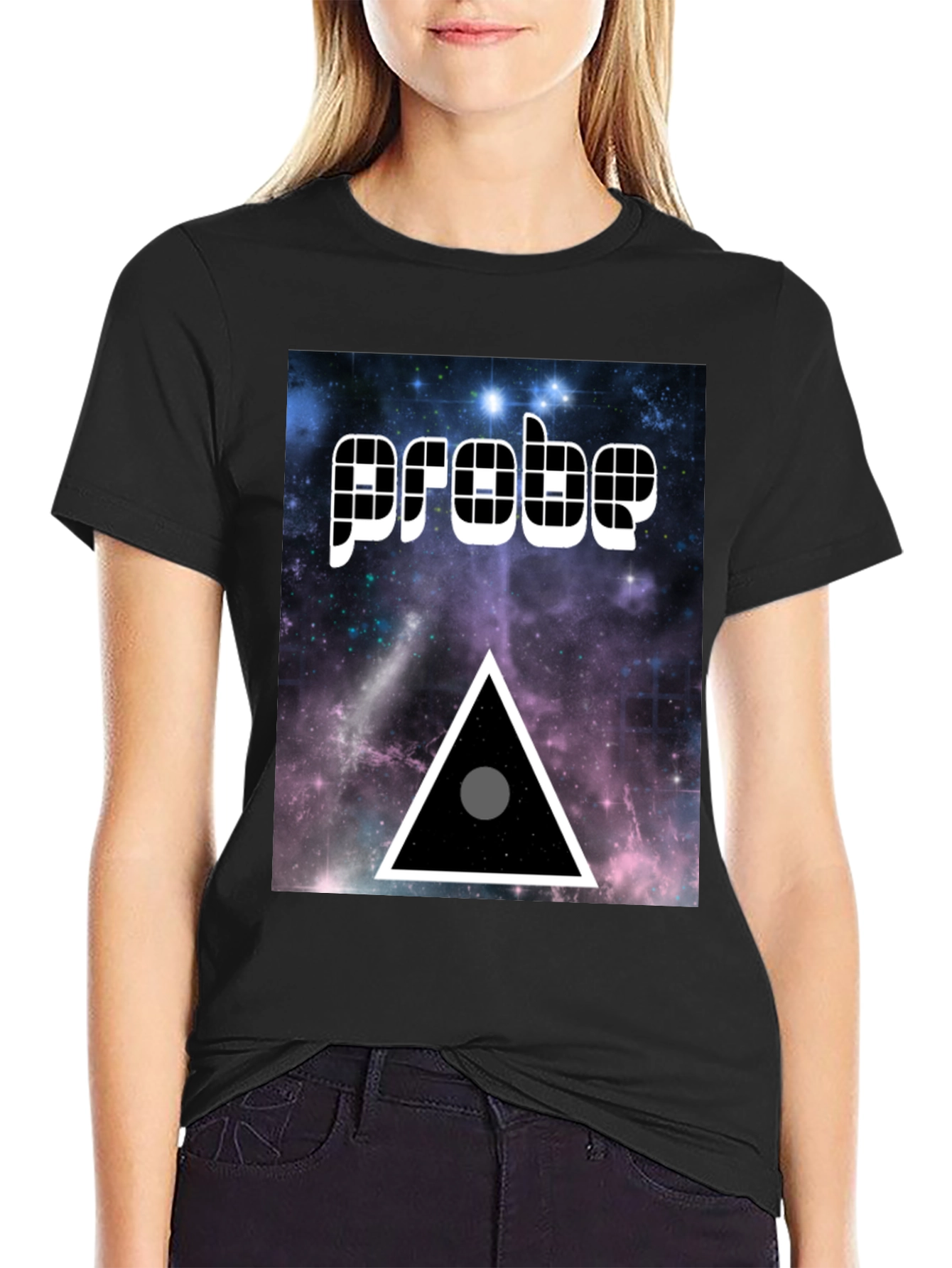 Probe Galaxy T-Shirt - Cosmic Design