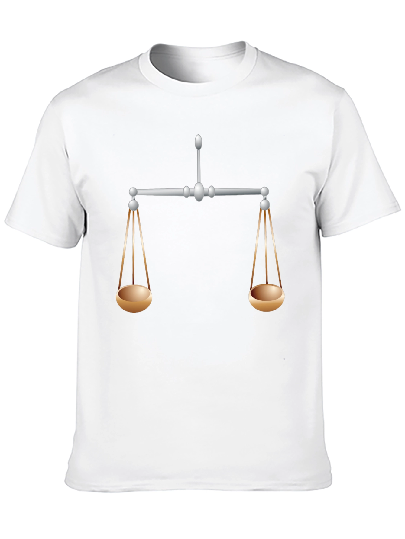 Scales of Justice Graphic Tee - Balance & Fairness