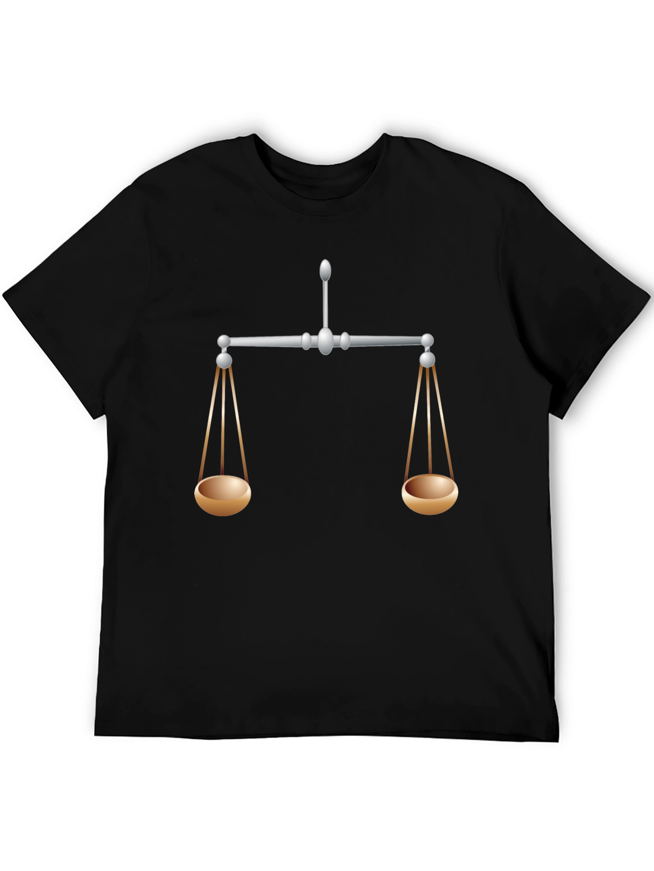 Scales of Justice Graphic Tee - Balance & Fairness