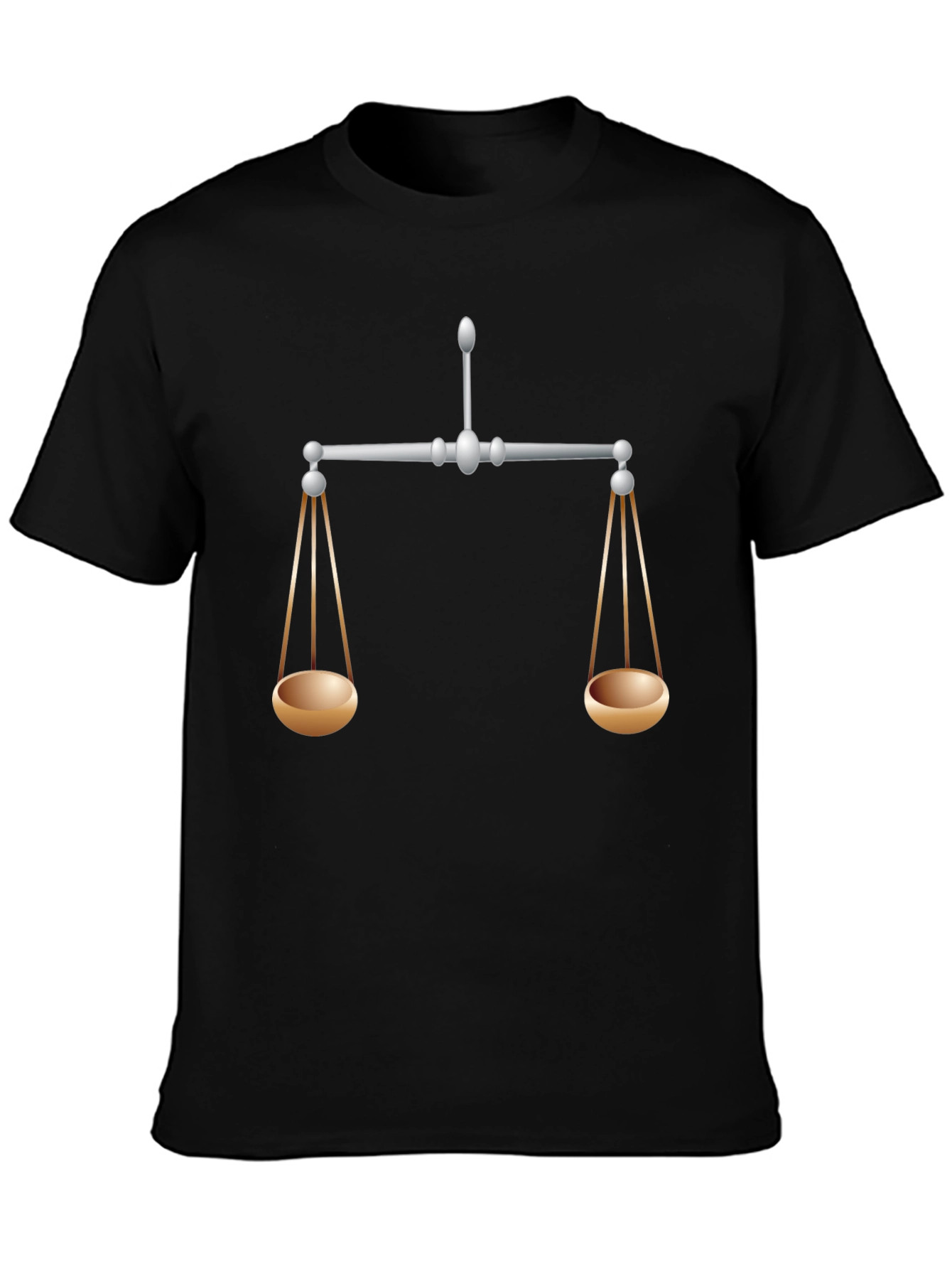 Scales of Justice Graphic Tee - Balance & Fairness