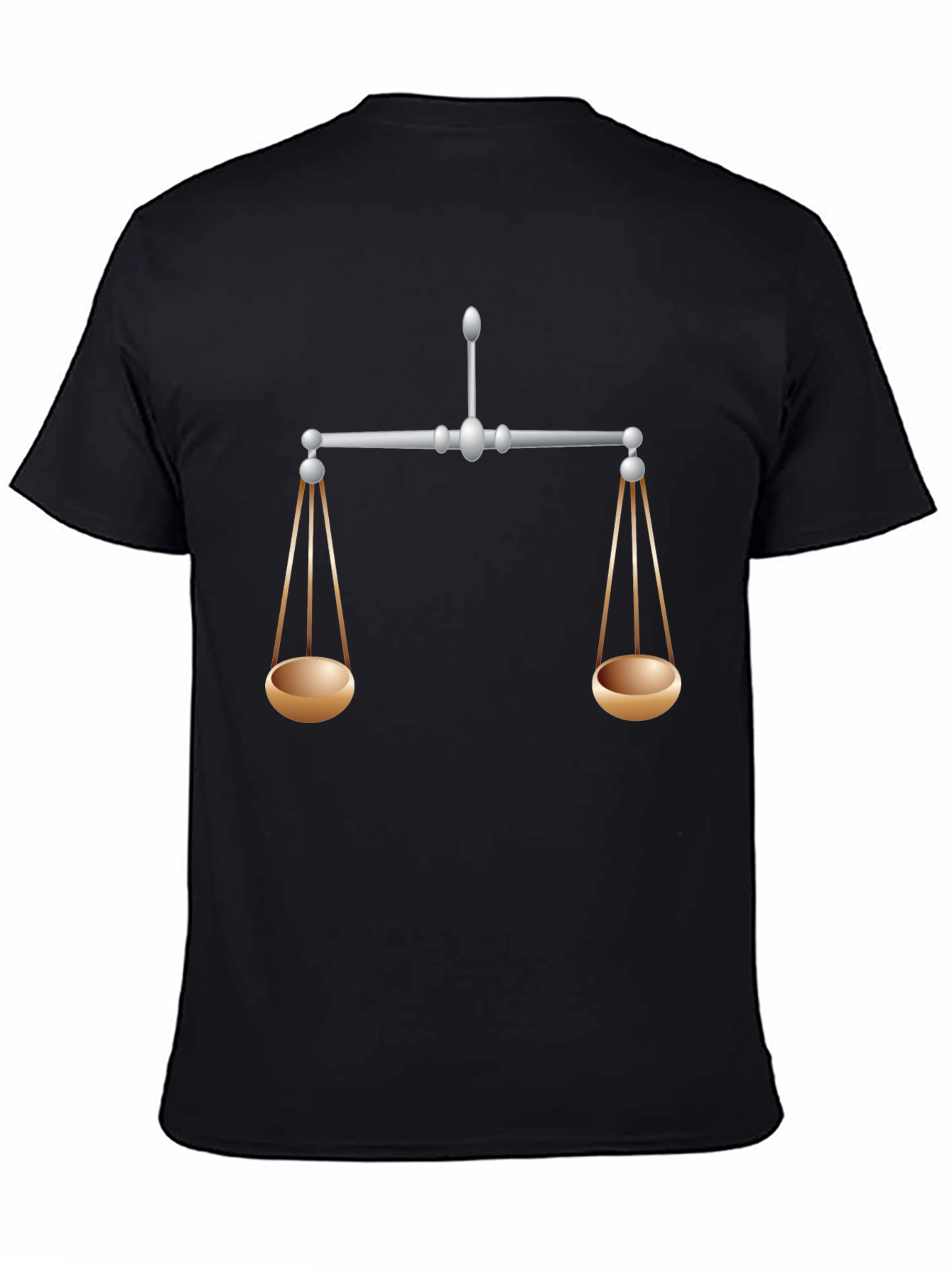 Scales of Justice Graphic Tee - Balance & Fairness