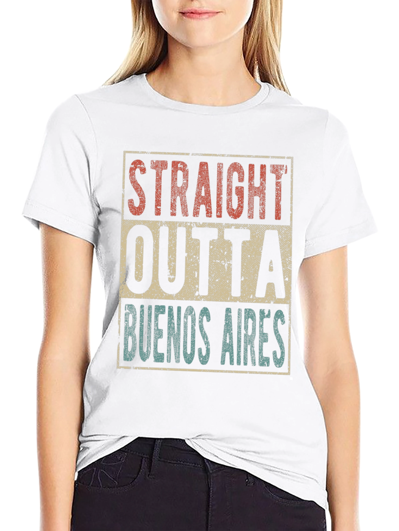 Straight Outta Buenos Aires Graphic Tee