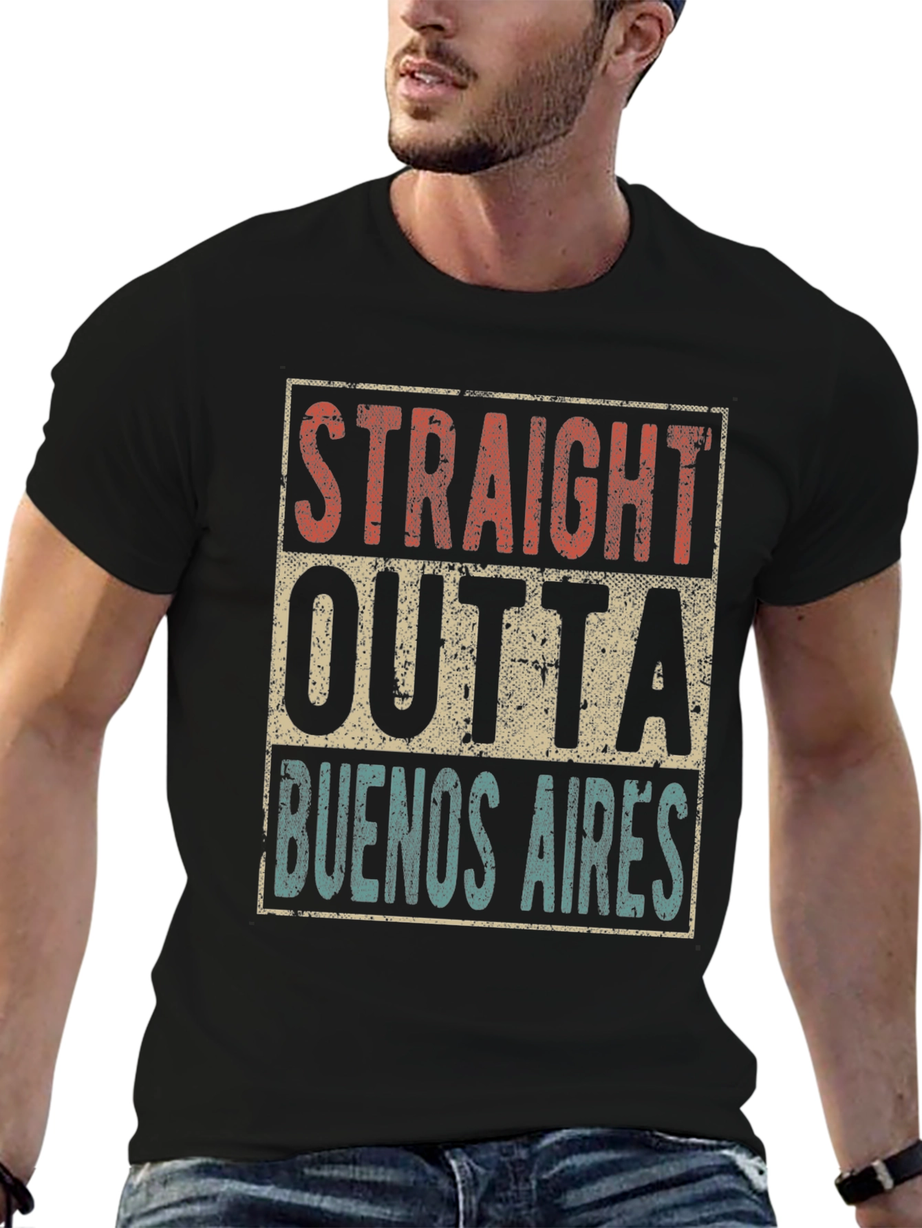 Straight Outta Buenos Aires Graphic Tee