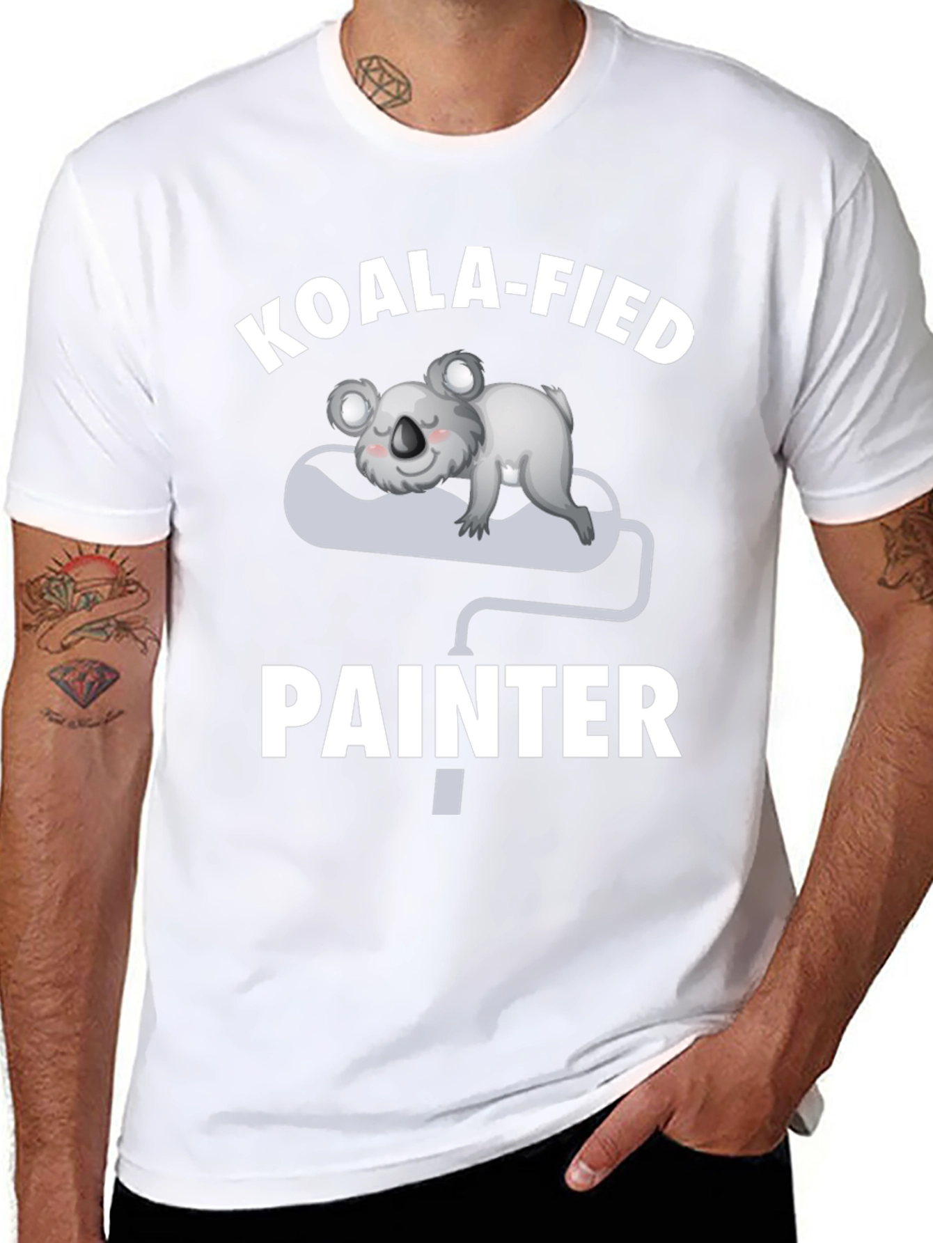 Koala-fied Painter T-Shirt