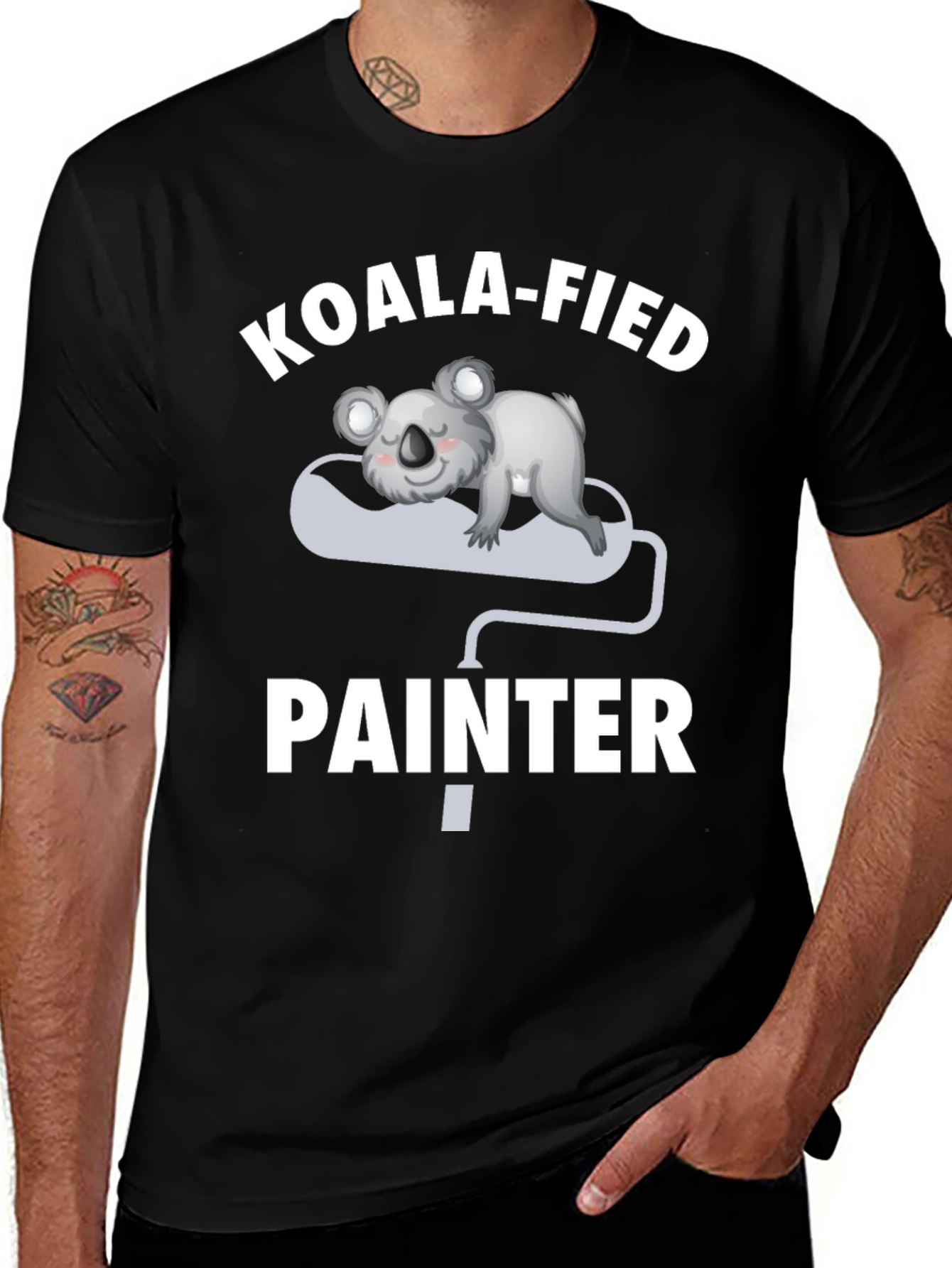 Koala-fied Painter T-Shirt