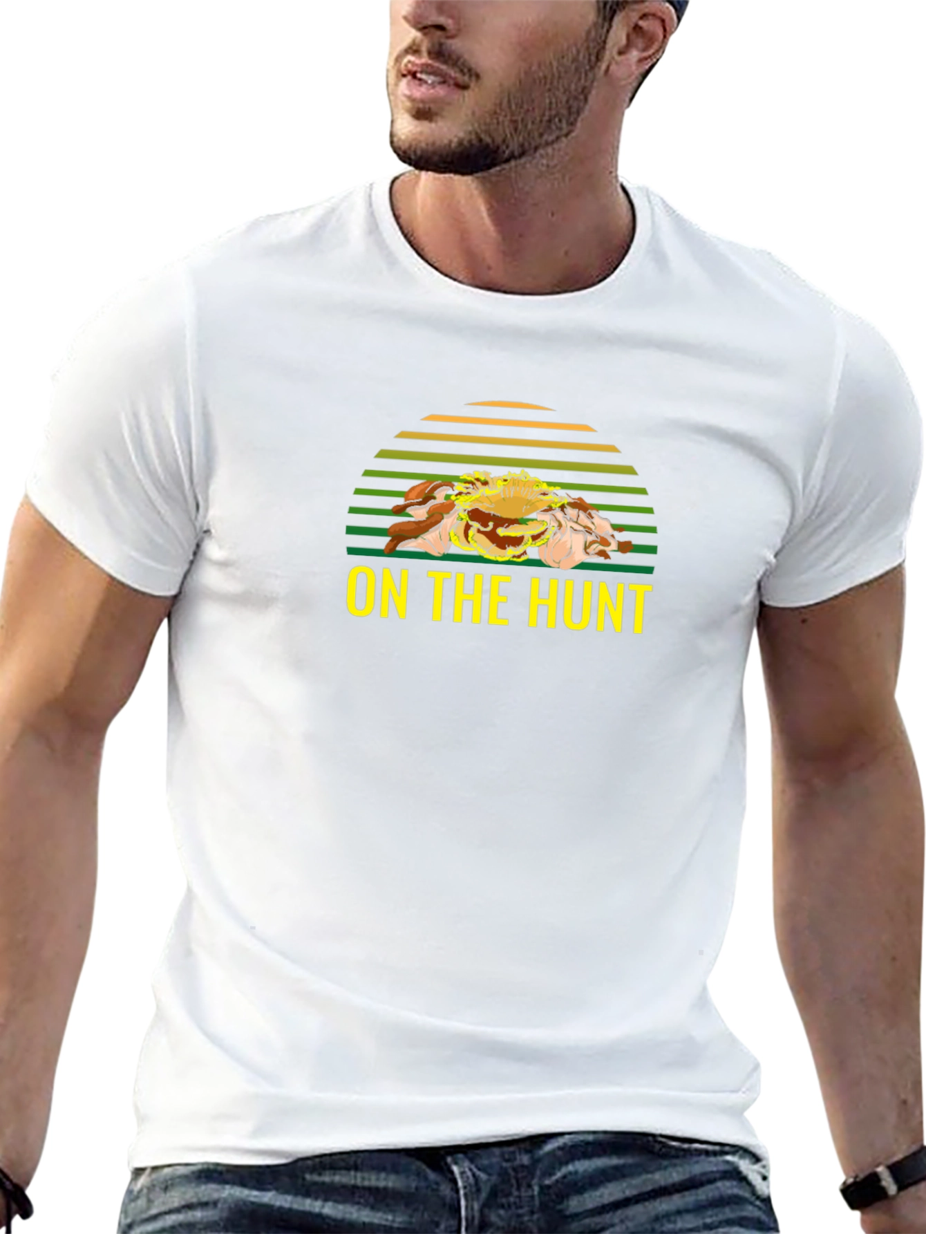 On The Hunt Mushroom T-Shirt - Foraging Tee
