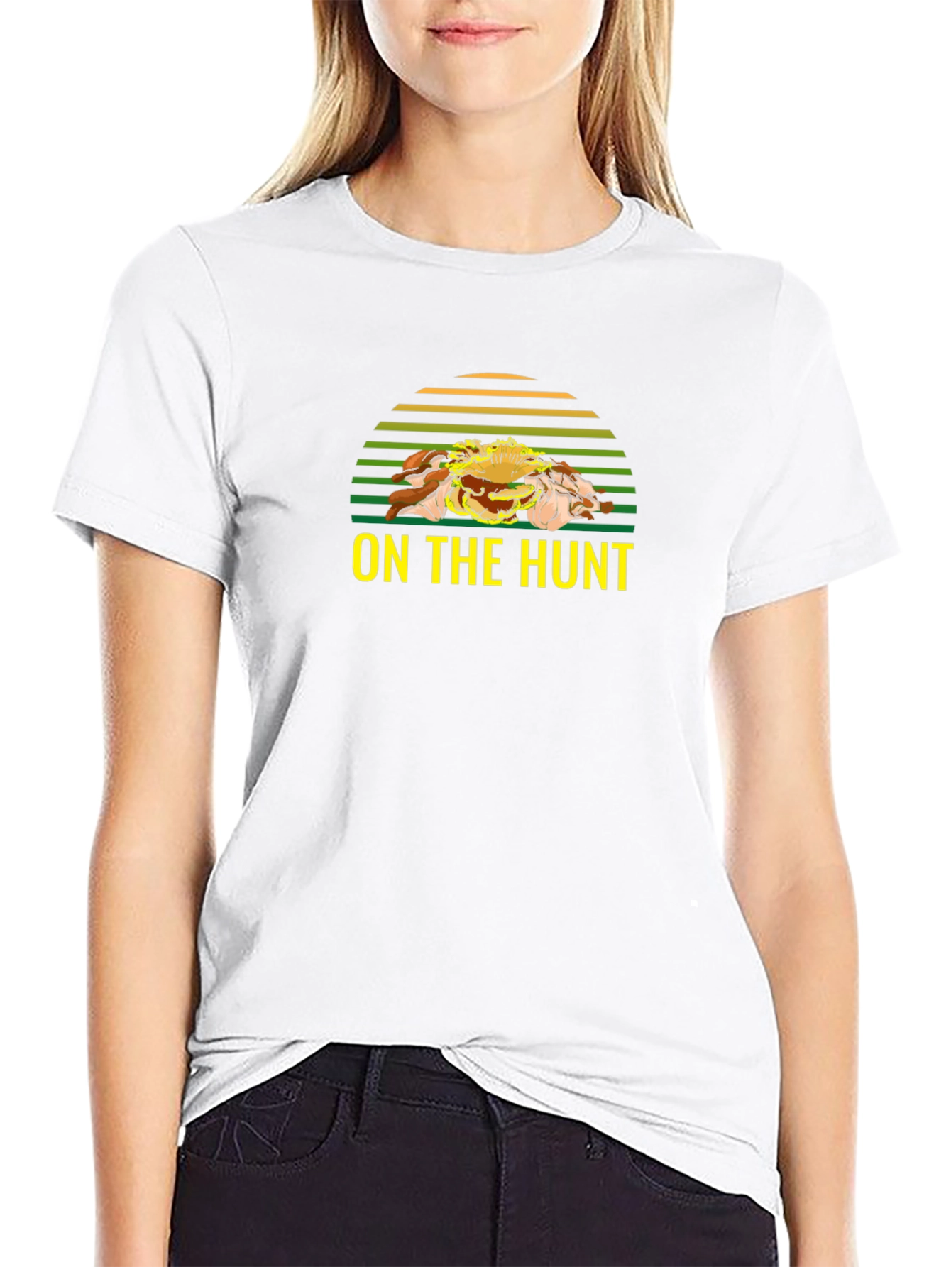 On The Hunt Mushroom T-Shirt - Foraging Tee