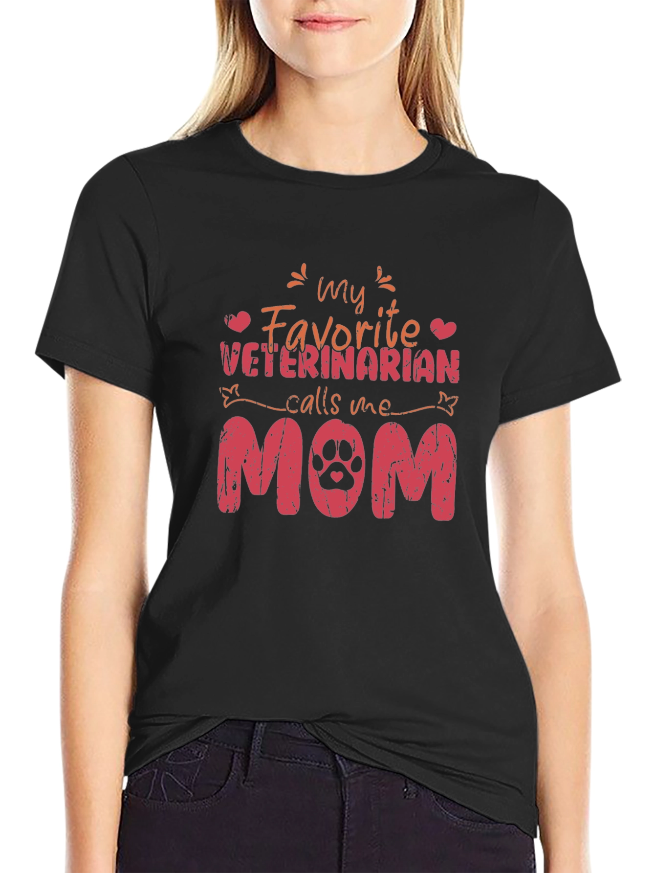 My Favorite Veterinarian Calls Me Mom T-Shirt