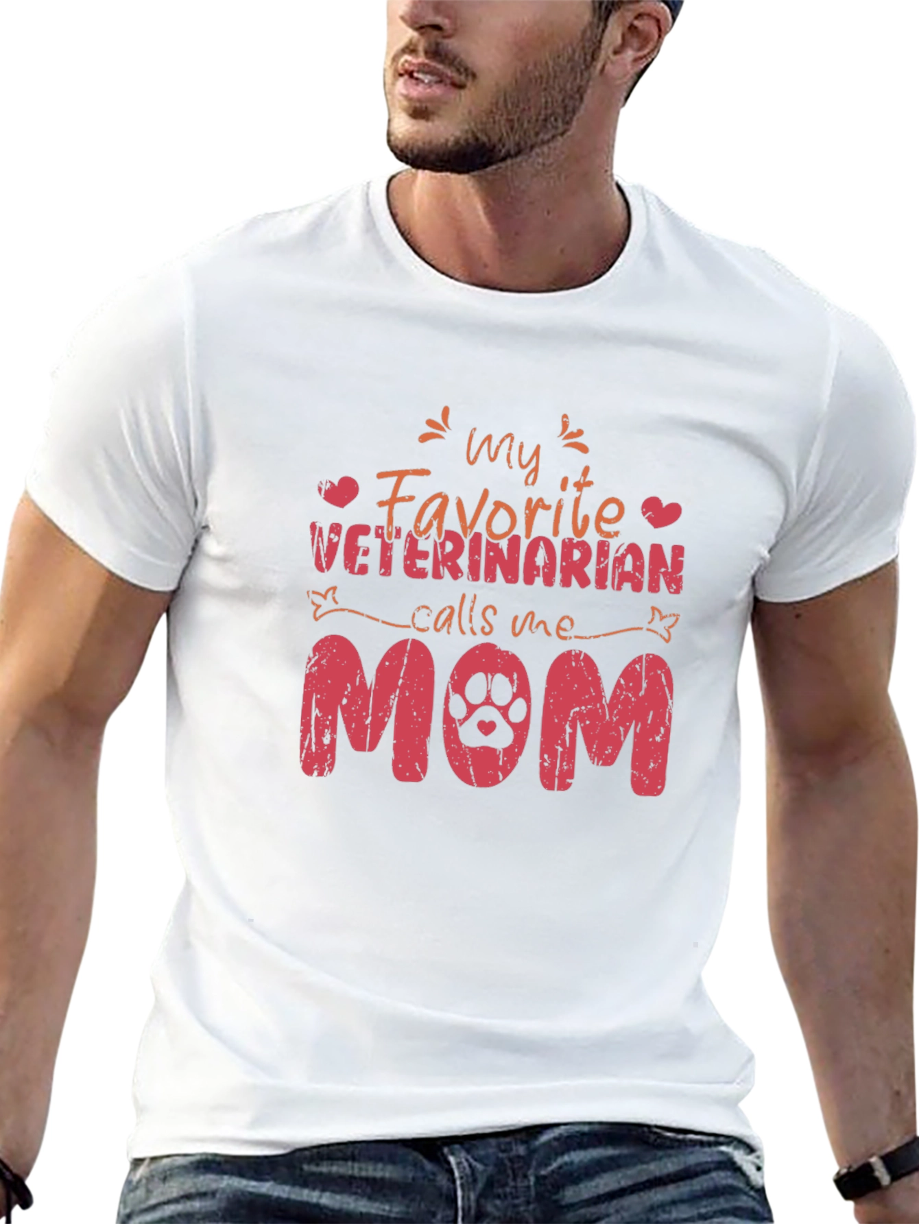 My Favorite Veterinarian Calls Me Mom T-Shirt